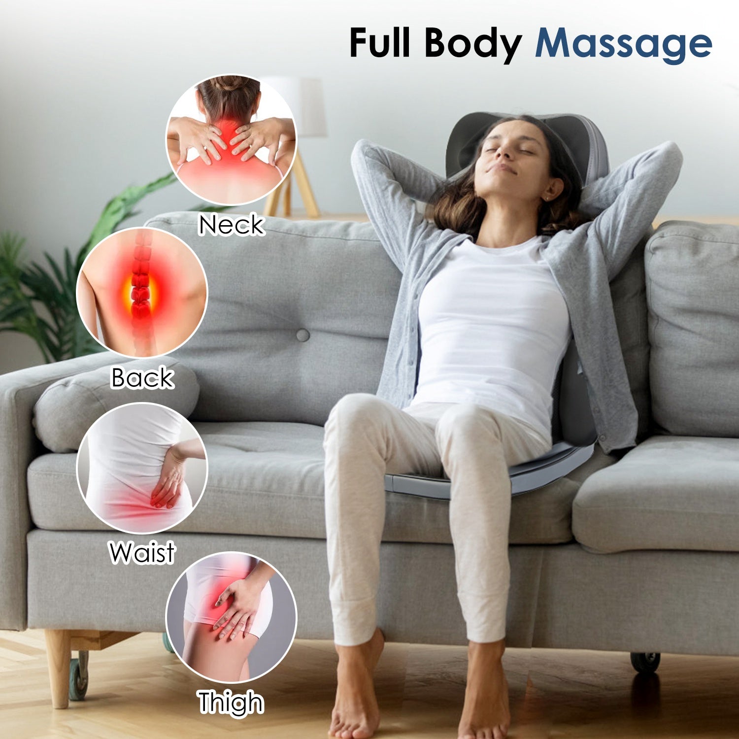 Full Body 3D Kneading Massage