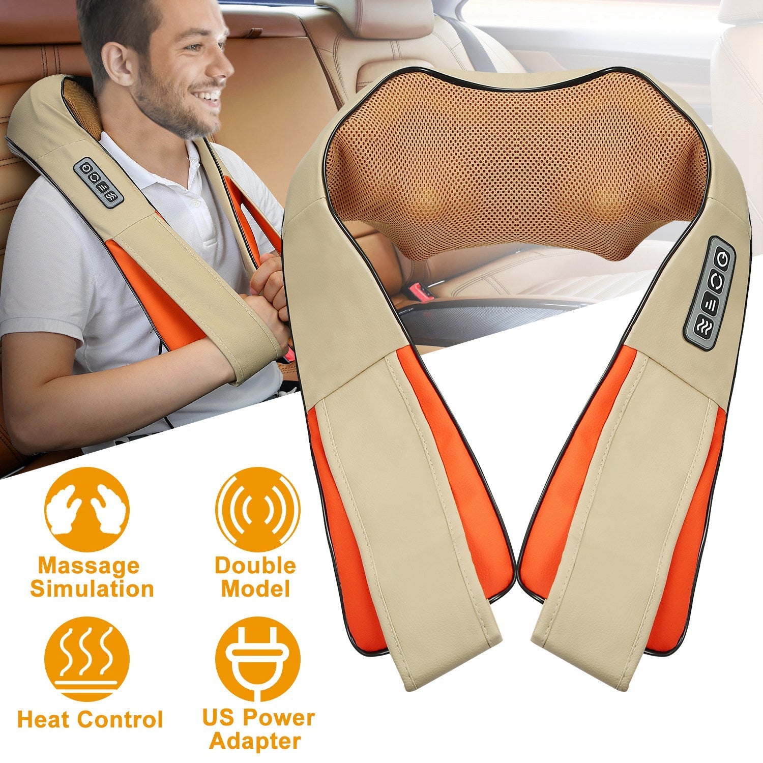 Neck Shoulder Massager Electric Back Massage