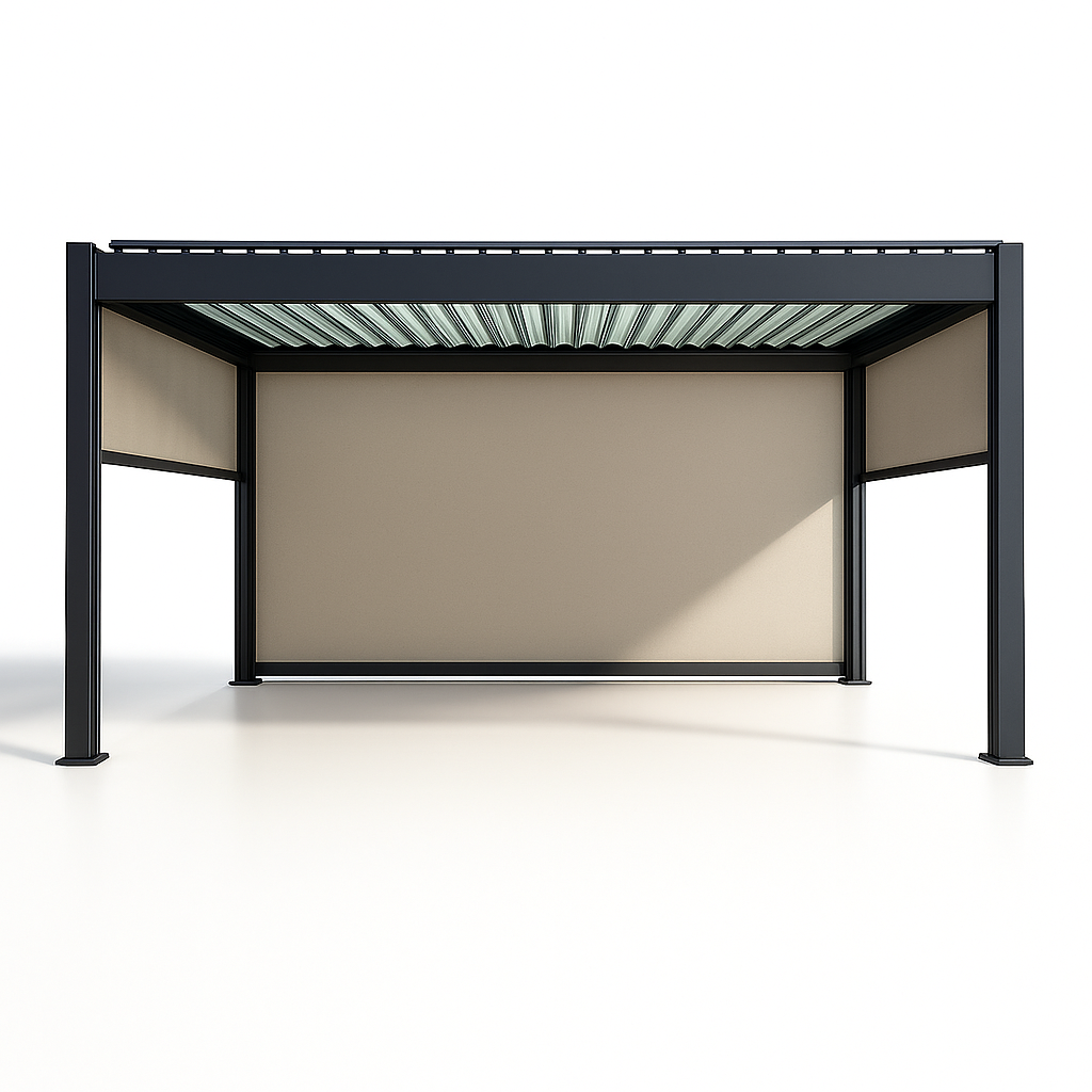 LumaShade Atria Screen Pergola