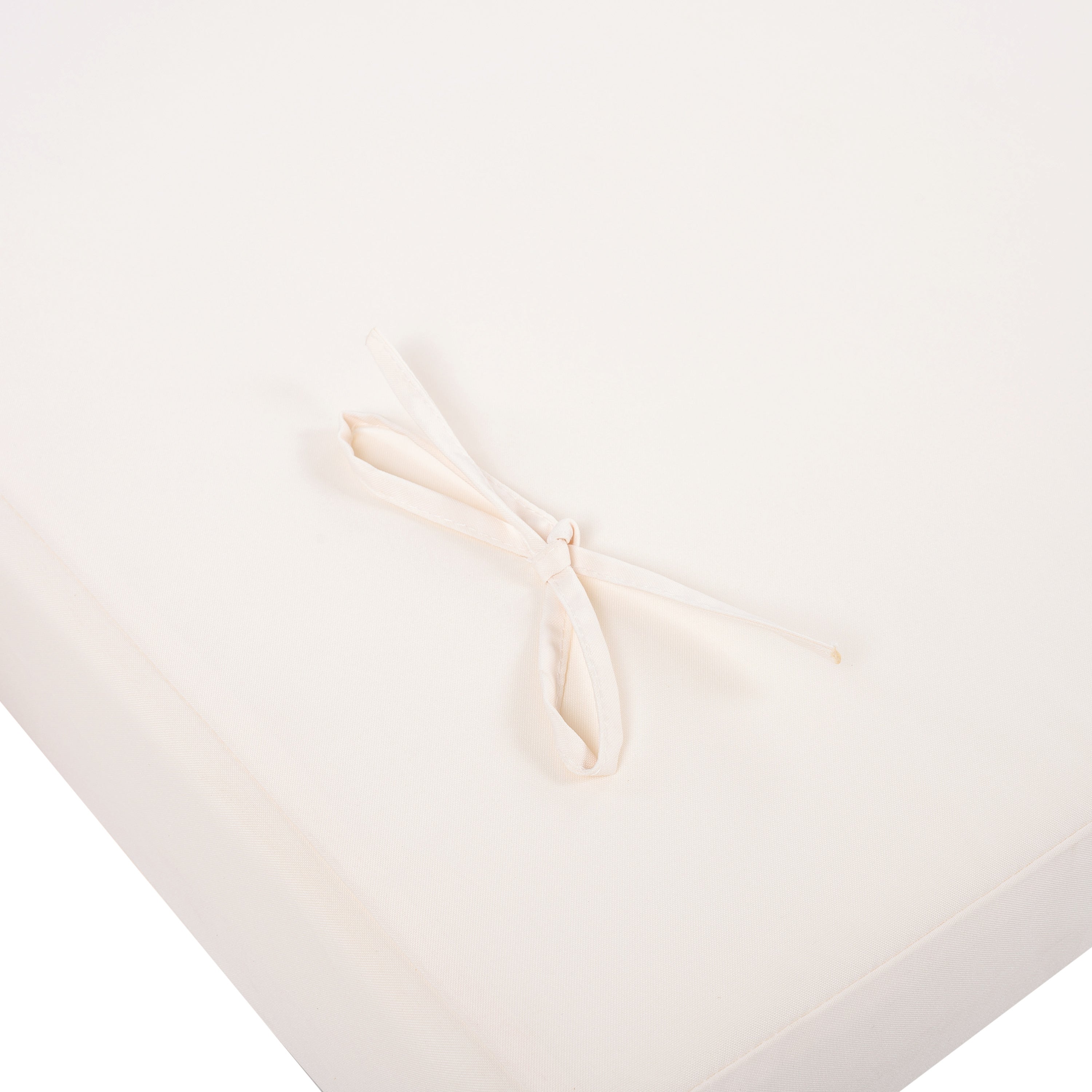 Lounge Chaise Set, Acacia Wood with Water-Resistant Cushions