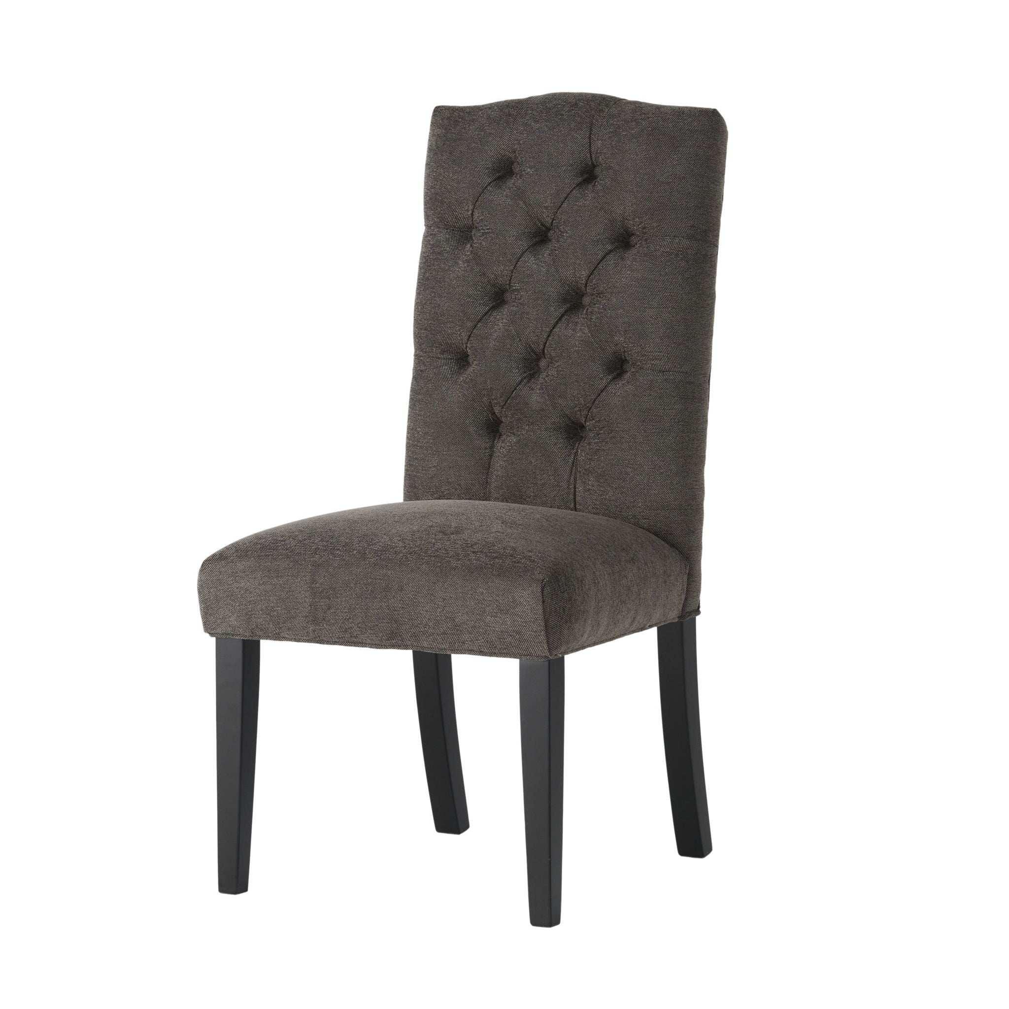 Harriet Tufted Dining Chair with Button Tufting and Diamond Stitching