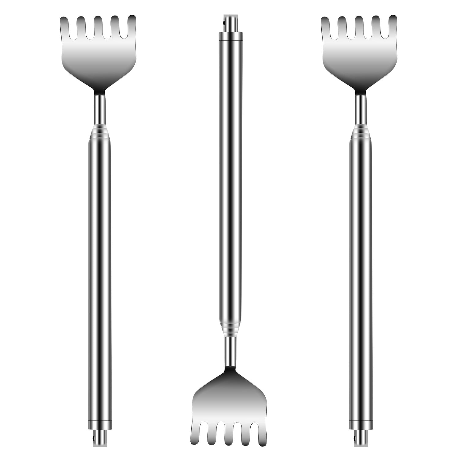 3Pcs Telescopic Back Scratchers