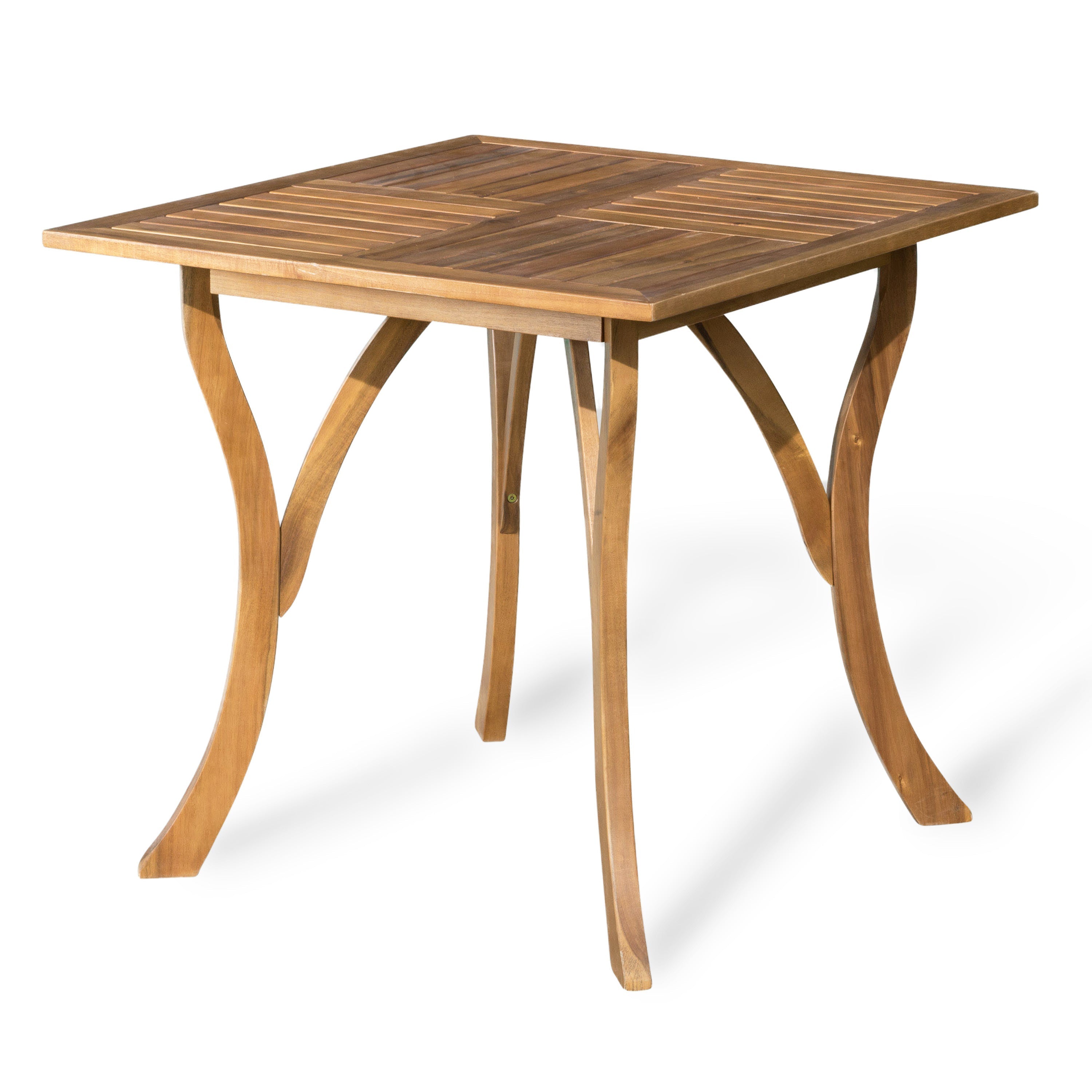 Hermosa 5-Piece Acacia Wood Outdoor Dining Set