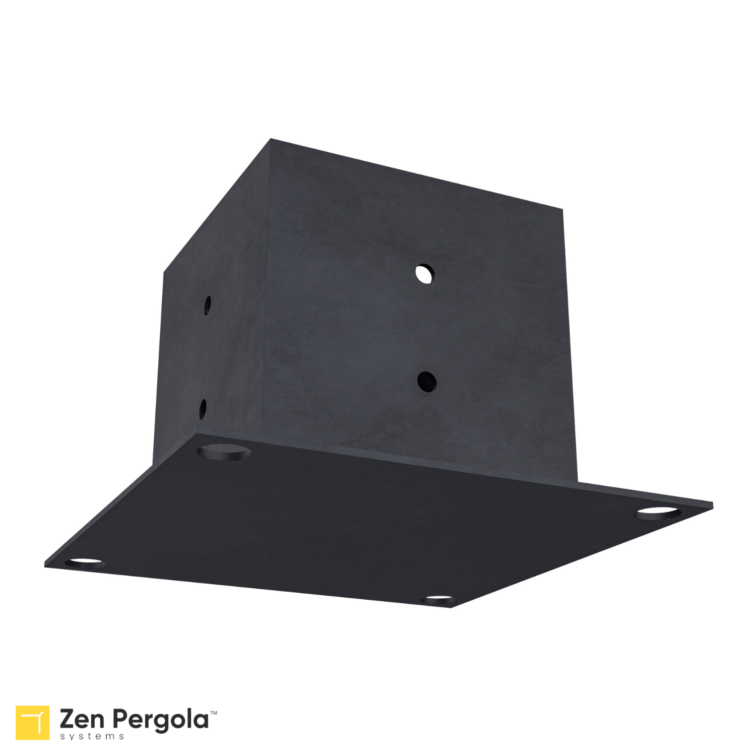Pergola Base Bracket (for 4x4 Wood Posts)