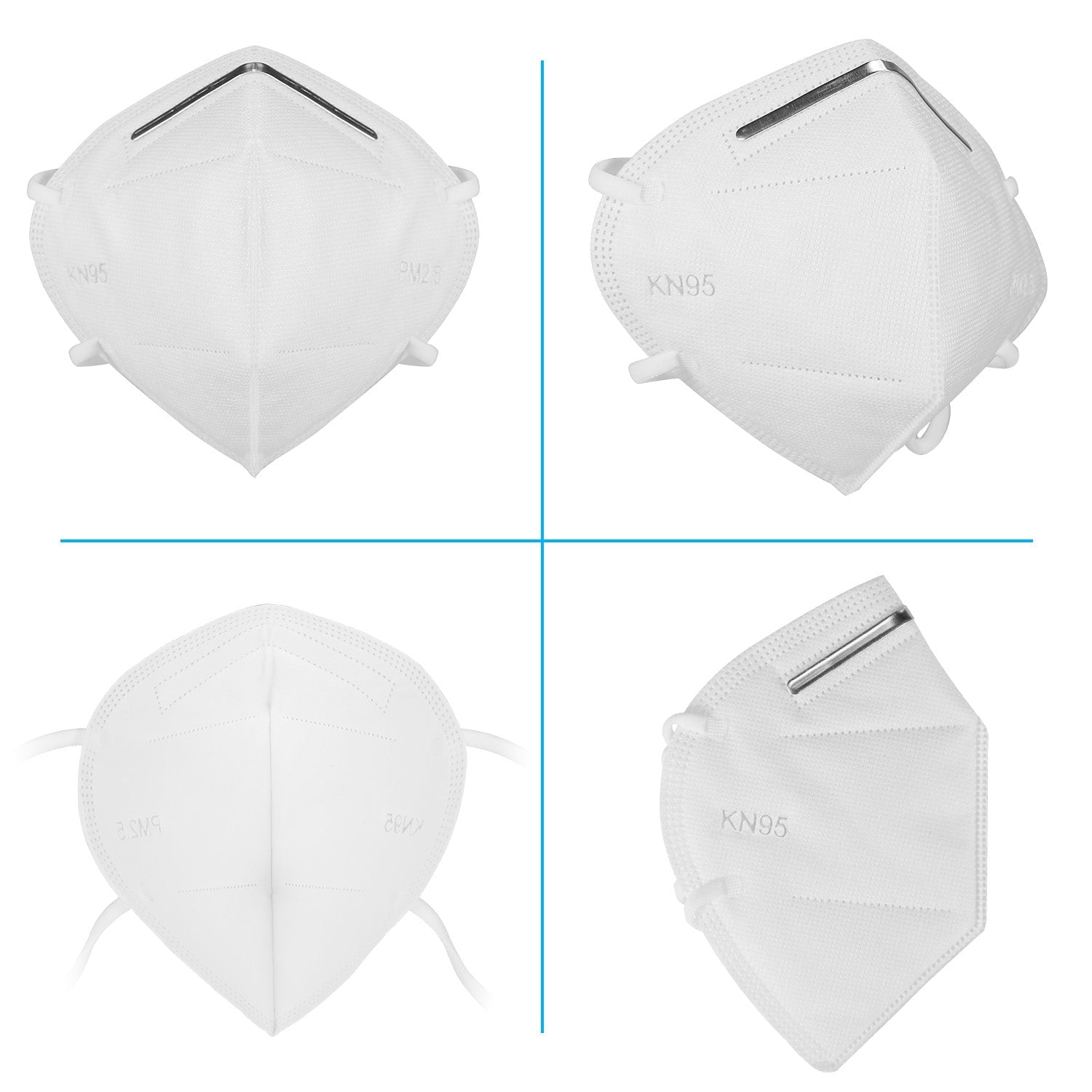 10Pcs Disposable KN95 Protective Face Mask
