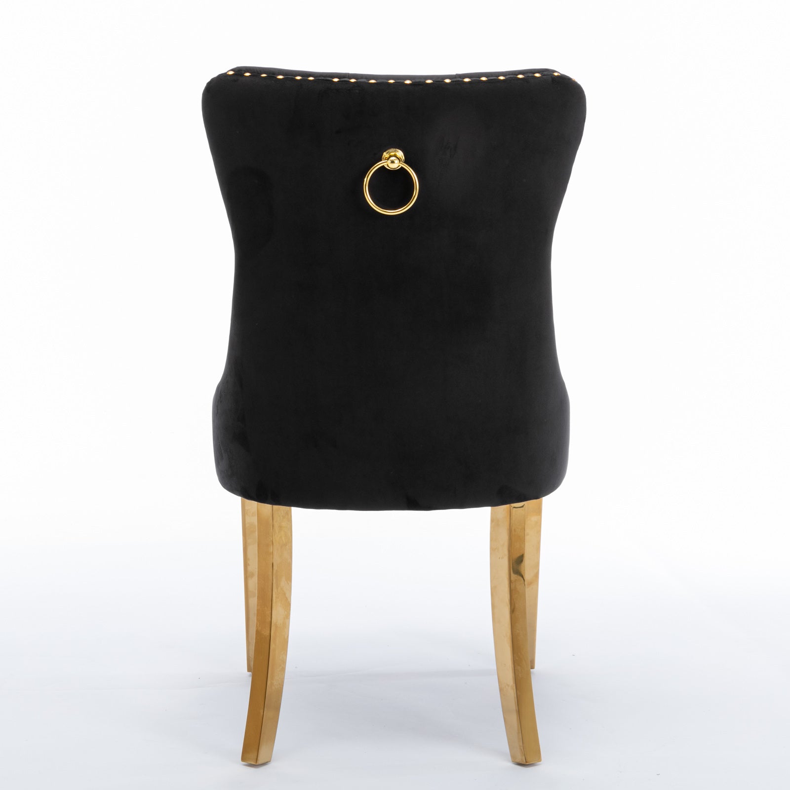 Nikki Collection Modern Velvet Upholstered Dining Chair