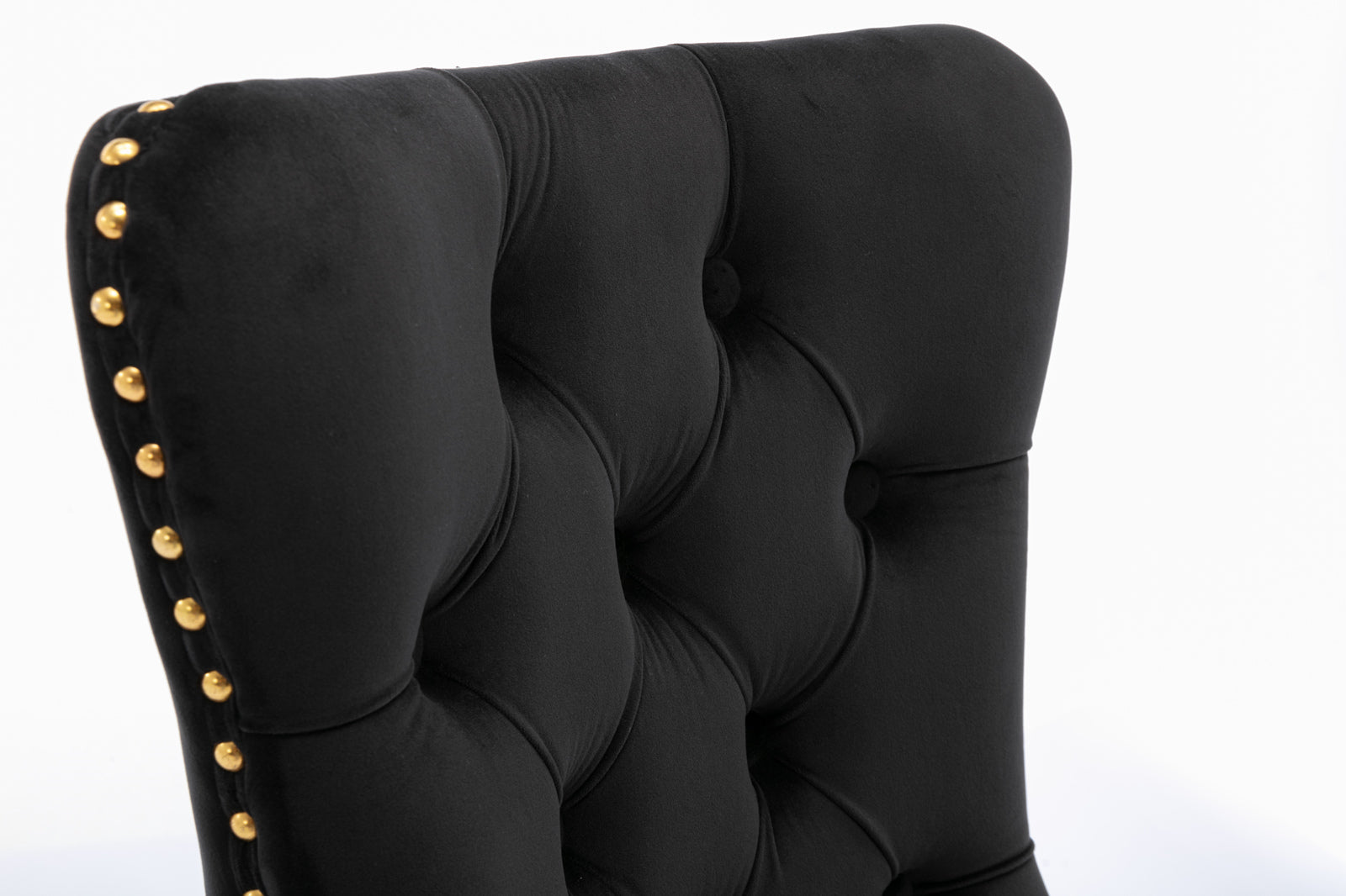 Nikki Collection Modern Velvet Upholstered Dining Chair