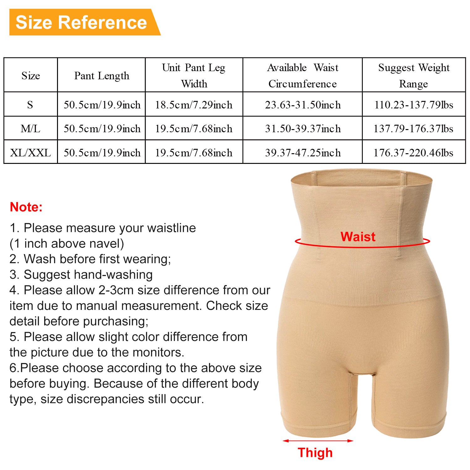 High Waist Shapewear