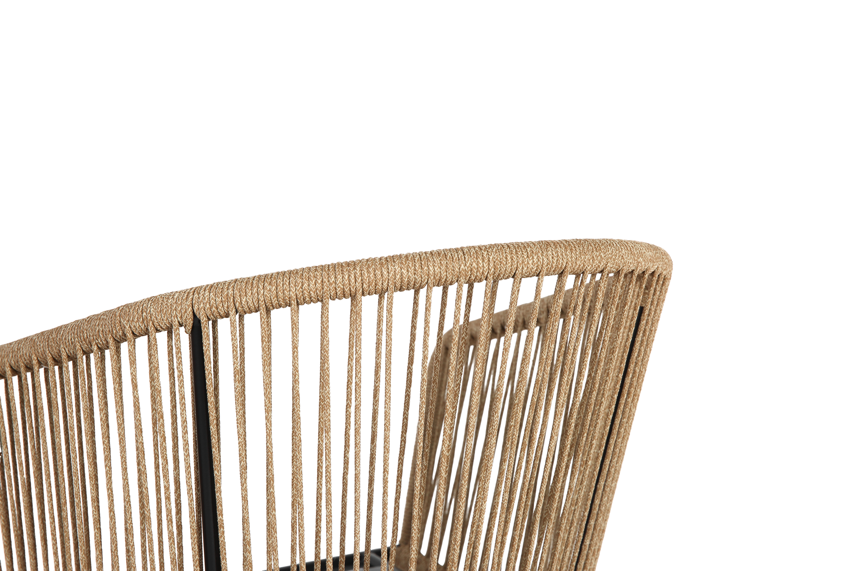 Outdoor Bar Stools Set of 4 with Armrests and Backrest