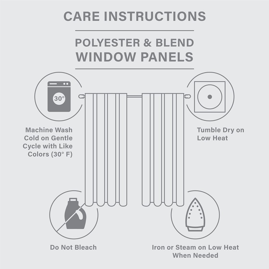 Twist Tab Total Blackout Window Curtain Panel Pewter 50x84