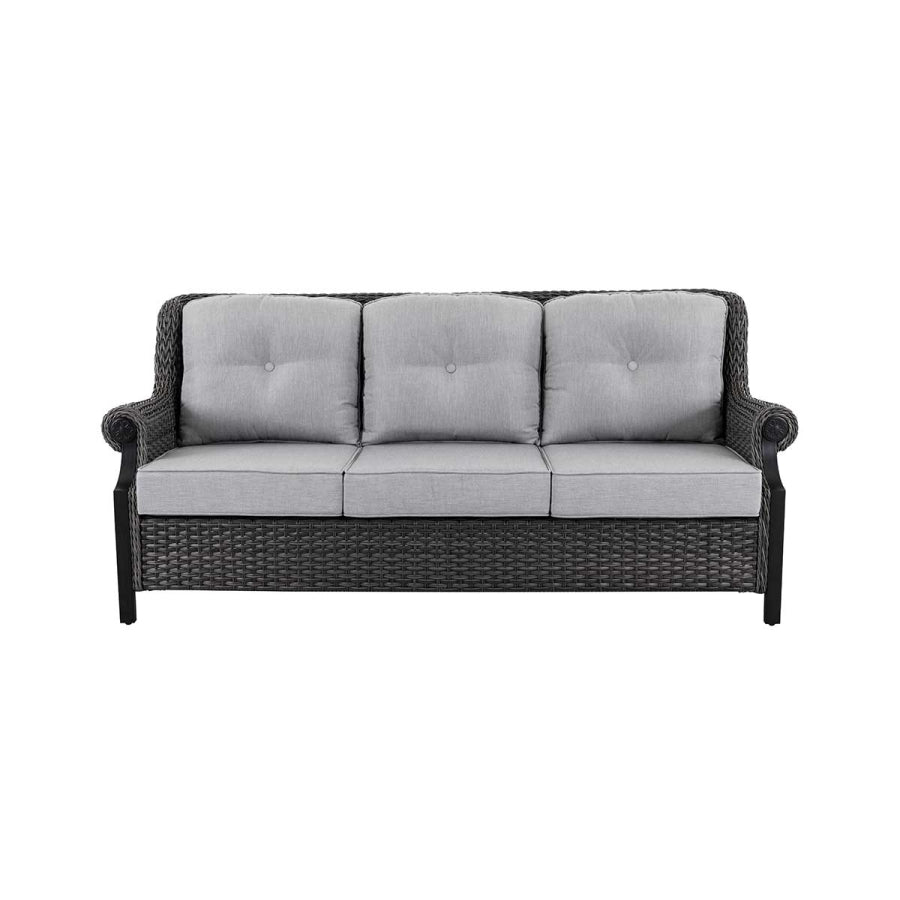 Lassen 4-Piece Wicker Sofa Set with Swivel Rocking Chairs