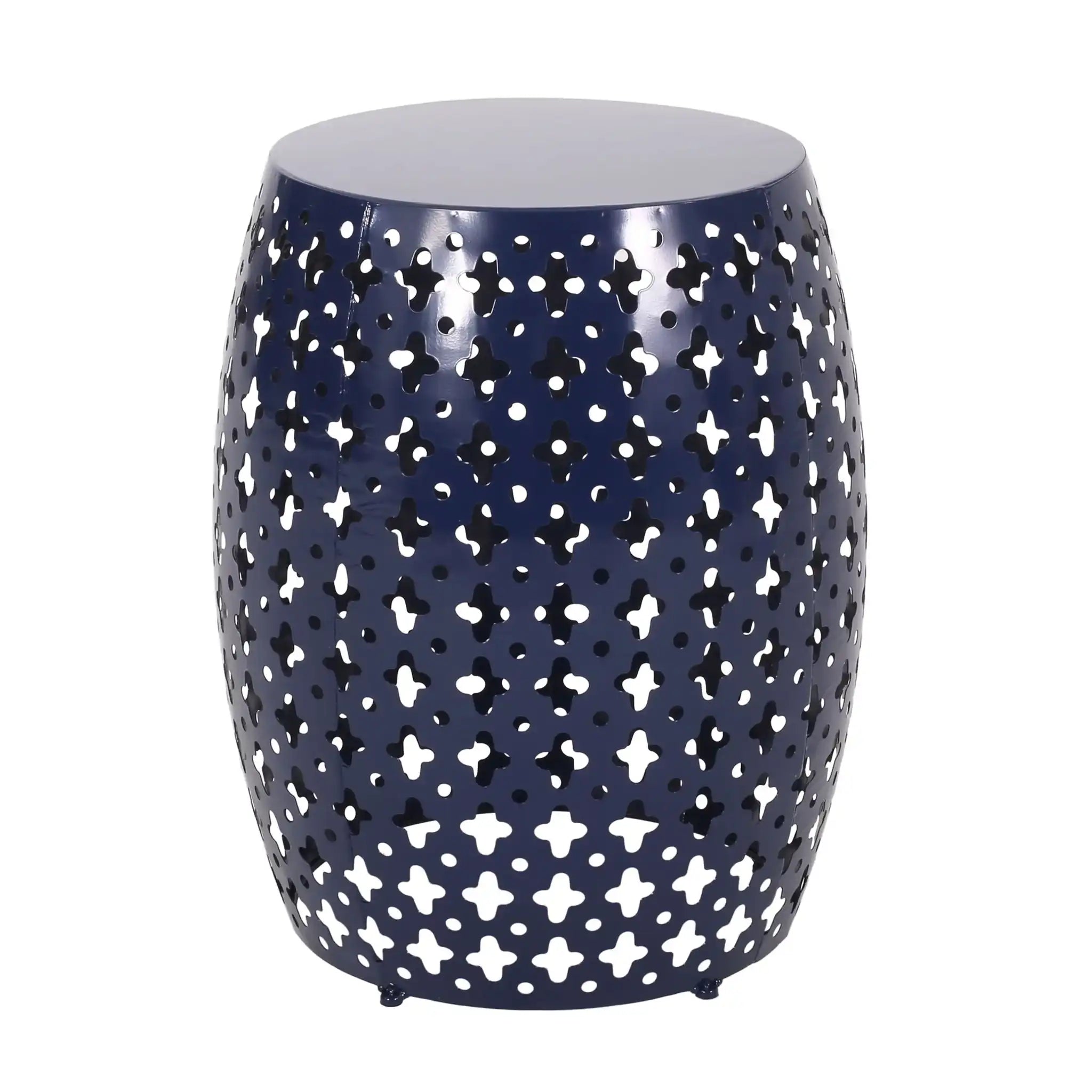 Modern Design Metal End Table Large