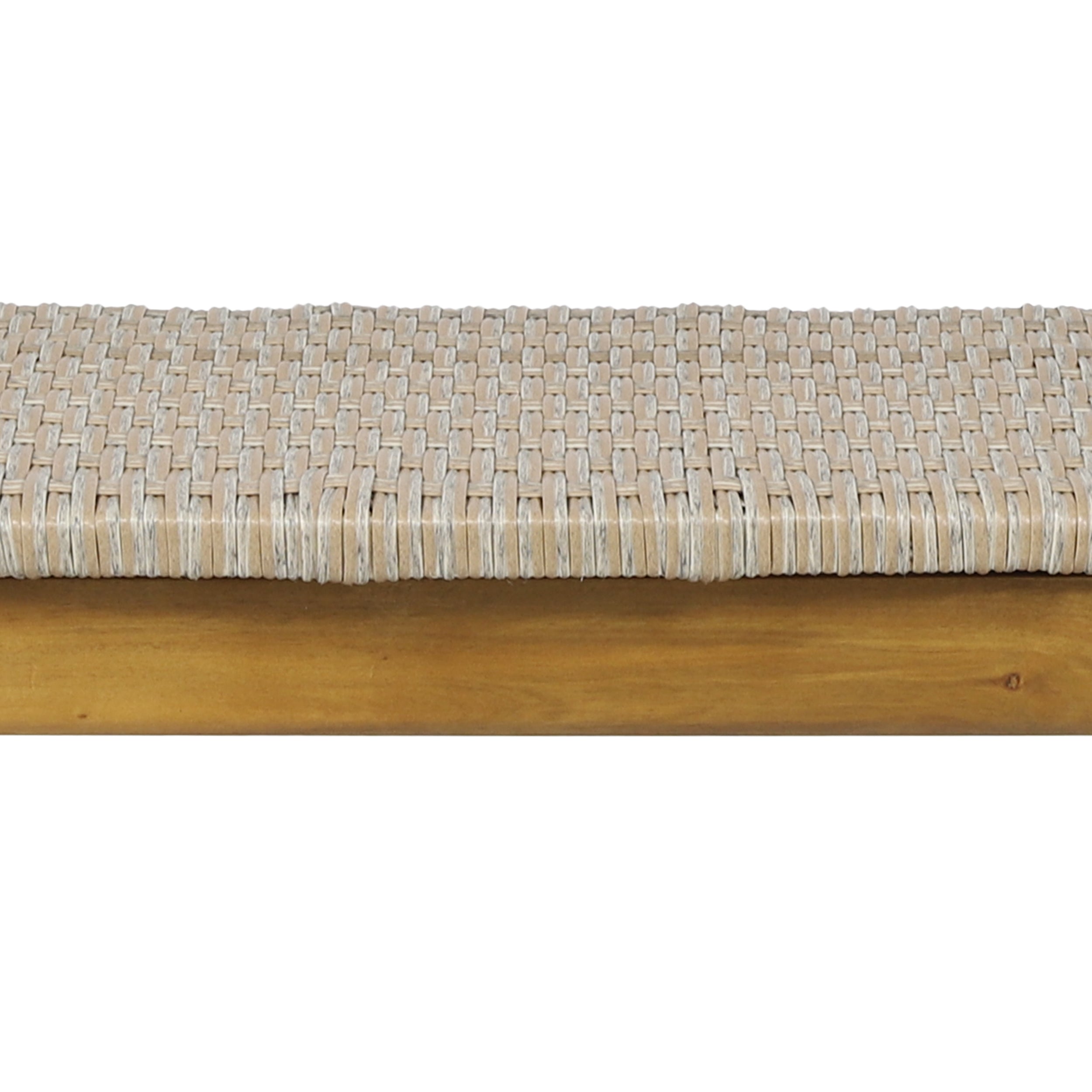 Acacia Wood Bench with 3 Seaters, Teak
