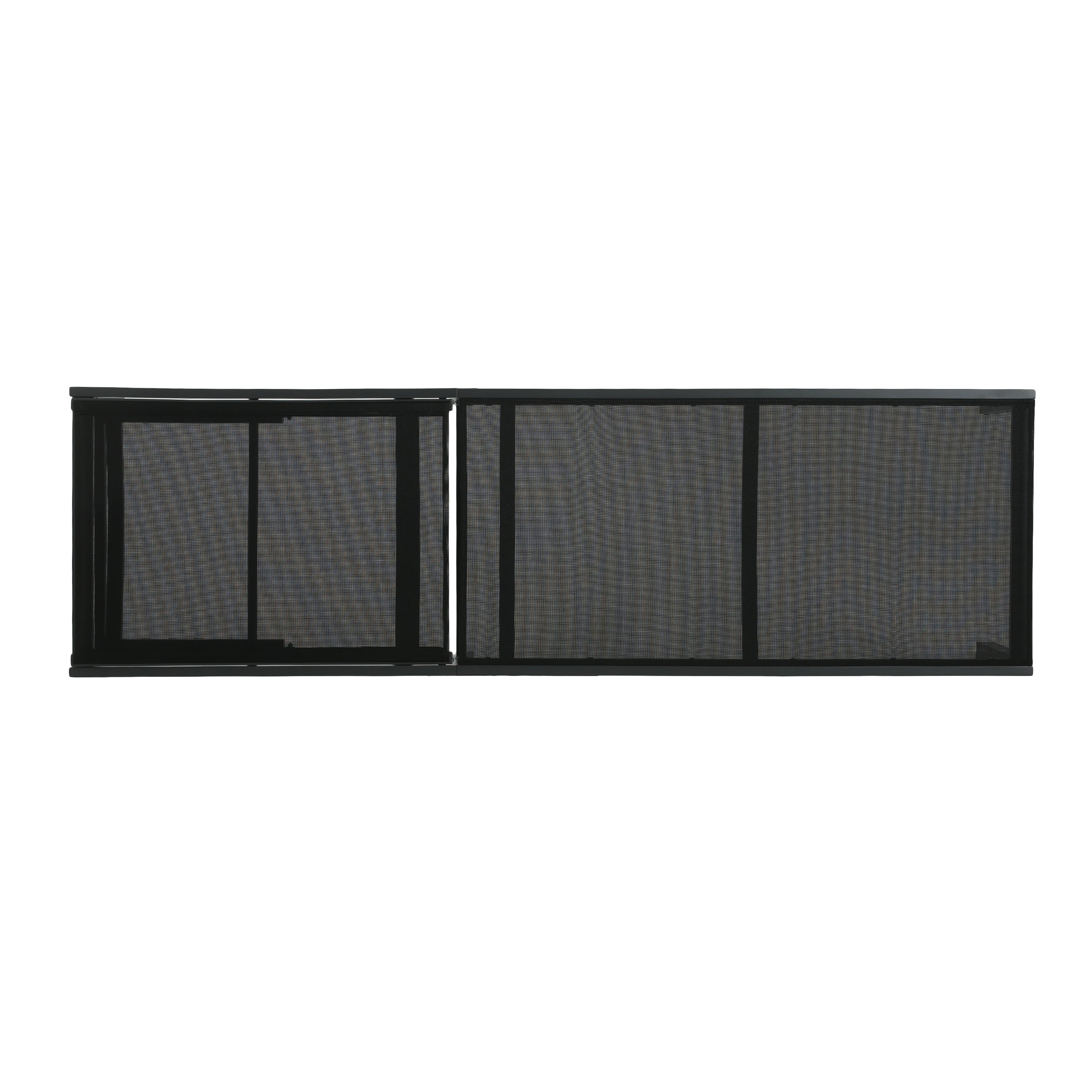 Westport Adjustable Outdoor Chaise Lounge Set of 2 Black Aluminum Frame