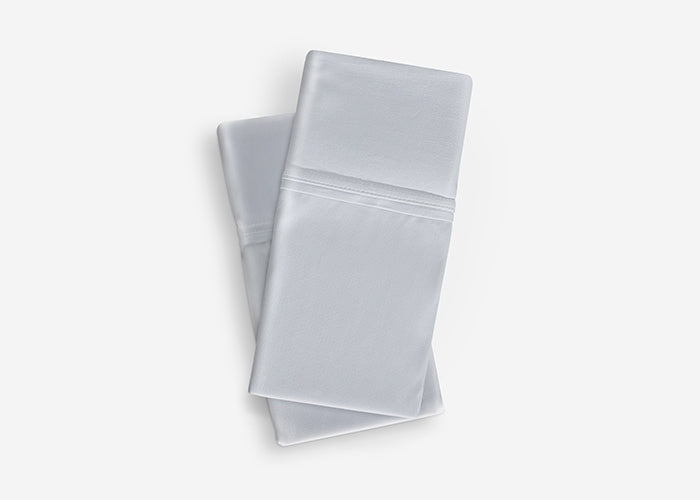 BedGear Ver-Tex Pillowcase 2pc Set, Light Grey, King