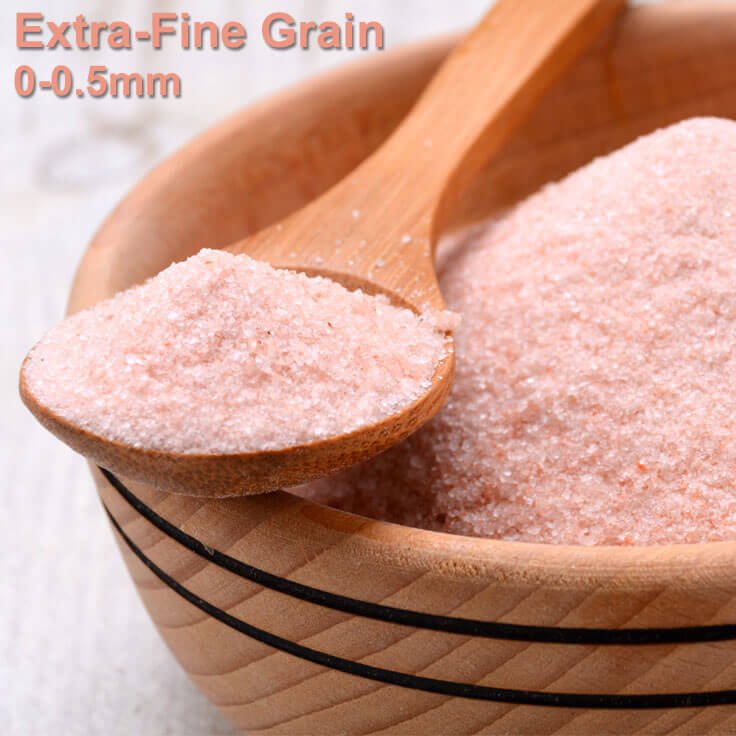Black Tai Salt Co.'s ( Food Grade) - Authentic, Food Grade, Finely Ground Himalayan Salt - Himalayan Salt Fine Grade 5lbs. Fumigation Free! No Additives, Natural, Vegan - 40 POUNDS