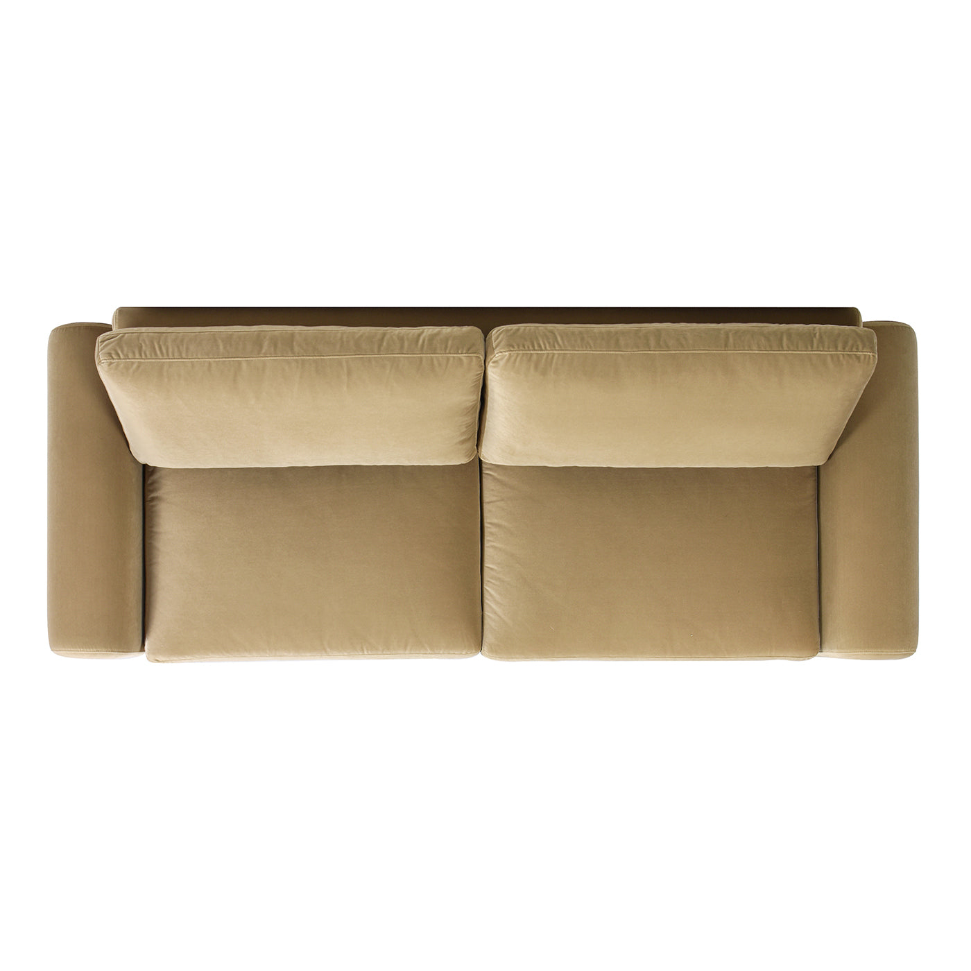 Mason 85' Arched Arm Sofa, Camel Brown Beige Performance Velvet