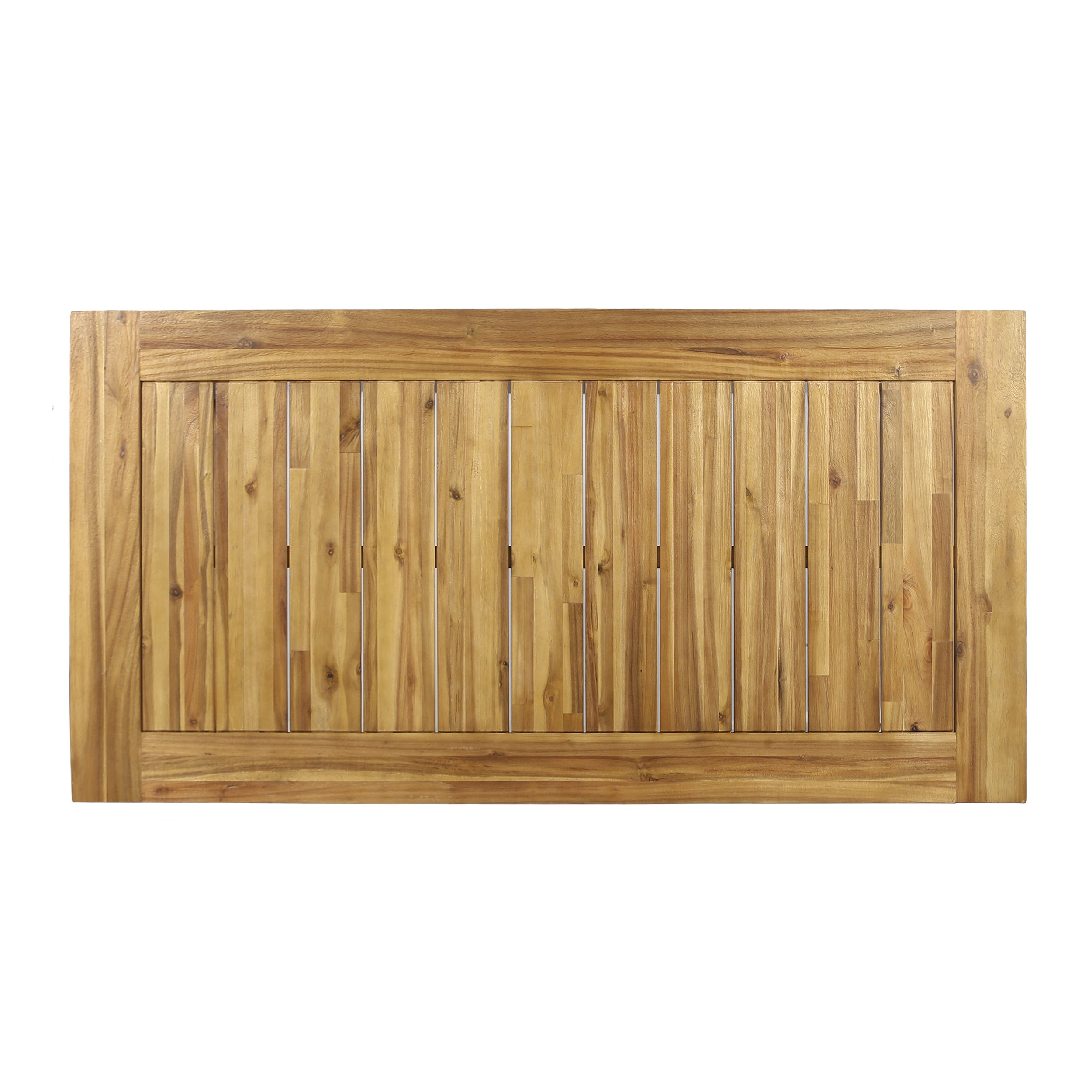 Outdoor Acacia Wood 7-Piece Dining Set with Cushions