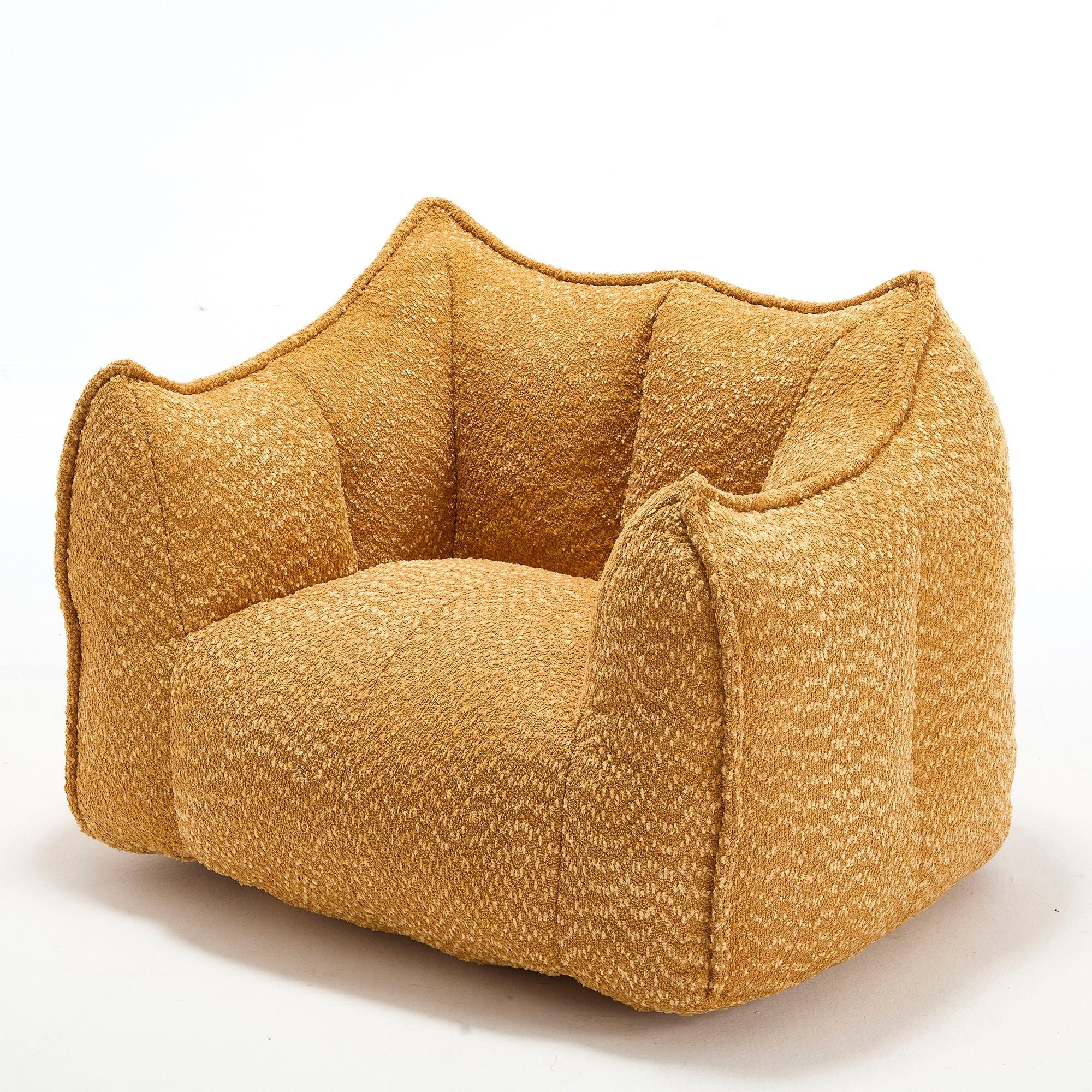 Comfortable Chenille Sofa Chairs With Highly Resilient Foam