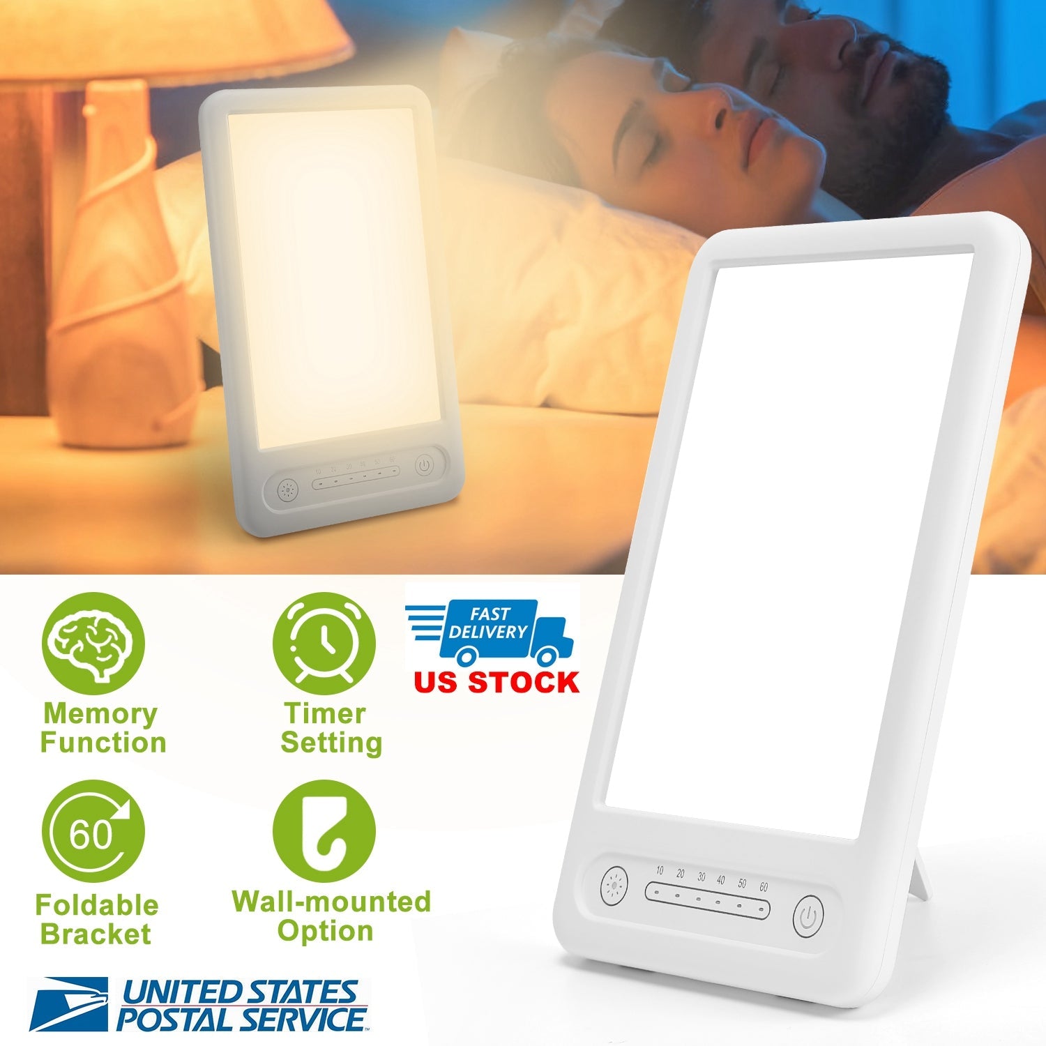Facial LED Light Therapy Lamp