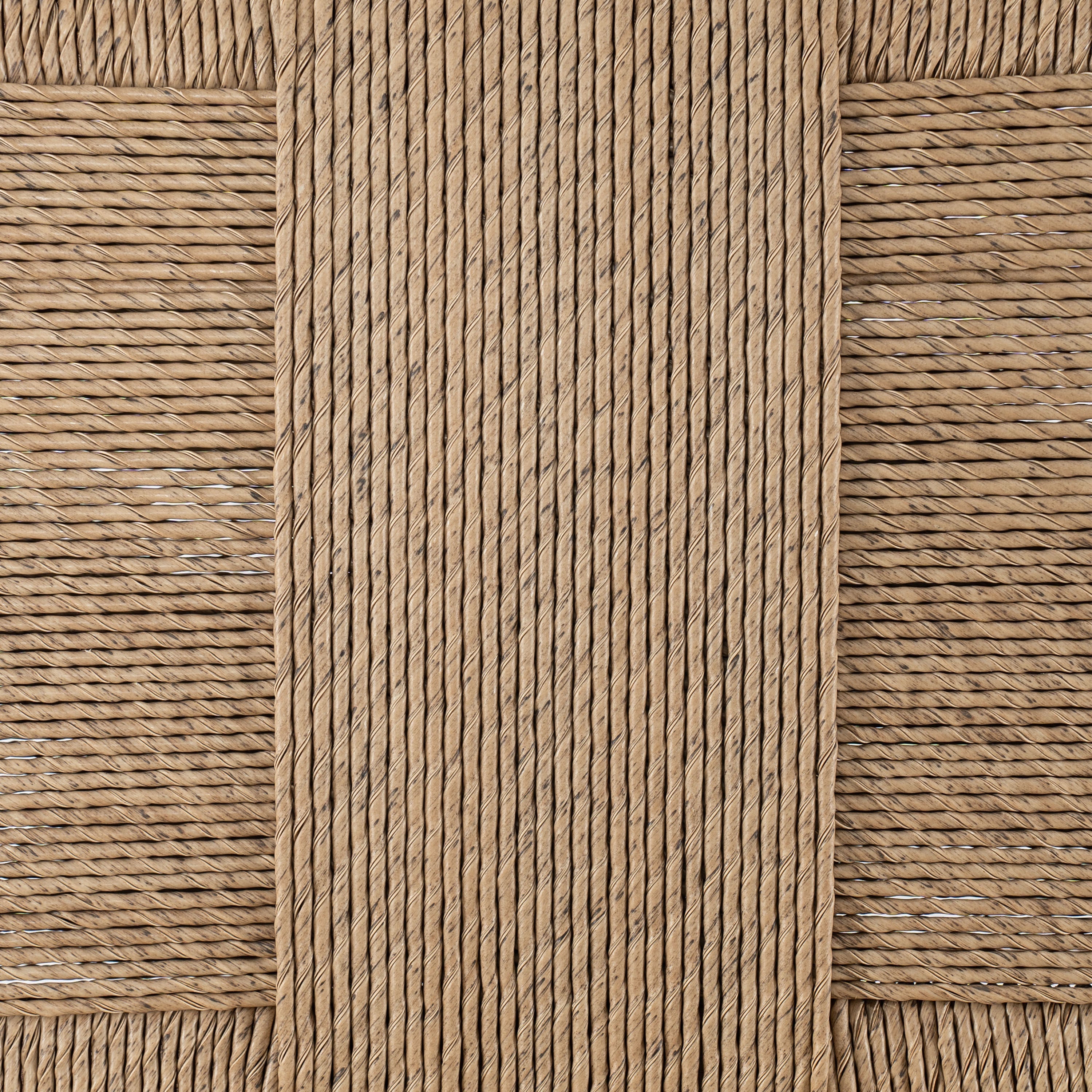 4 Pieces Natural Outdoor Bar Stool Solid Acacia Wood and Woven Wicker