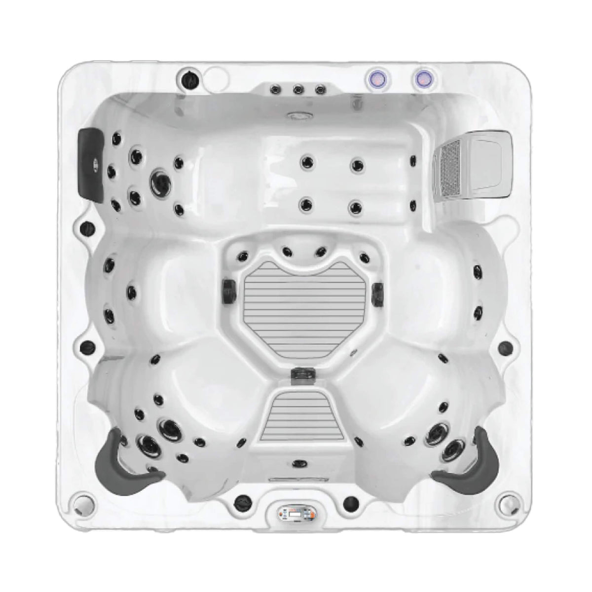 CSC Kansas 6-Person 240V Luxury 46-Jet Spa With Glacier Filtration