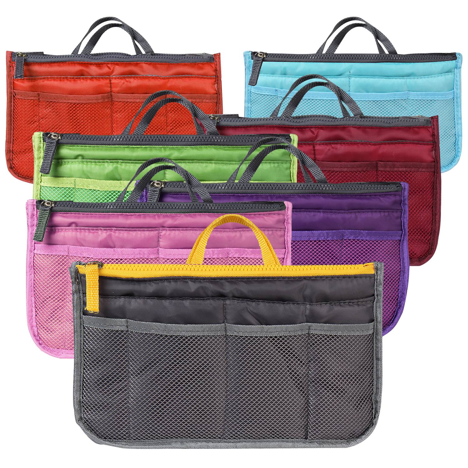 Makeup Bags Toiletry Purse Liner w/Hand Strap