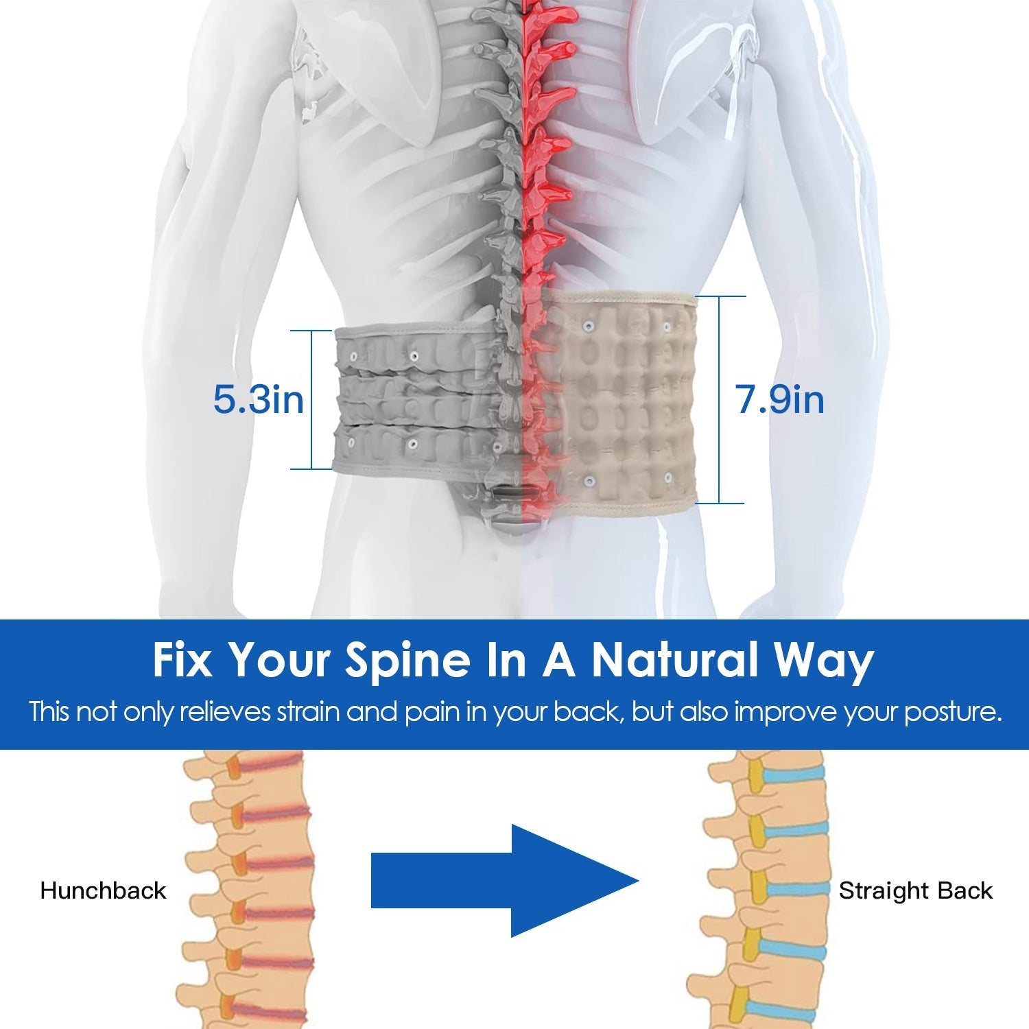 Lumbar Decompression Support Belt