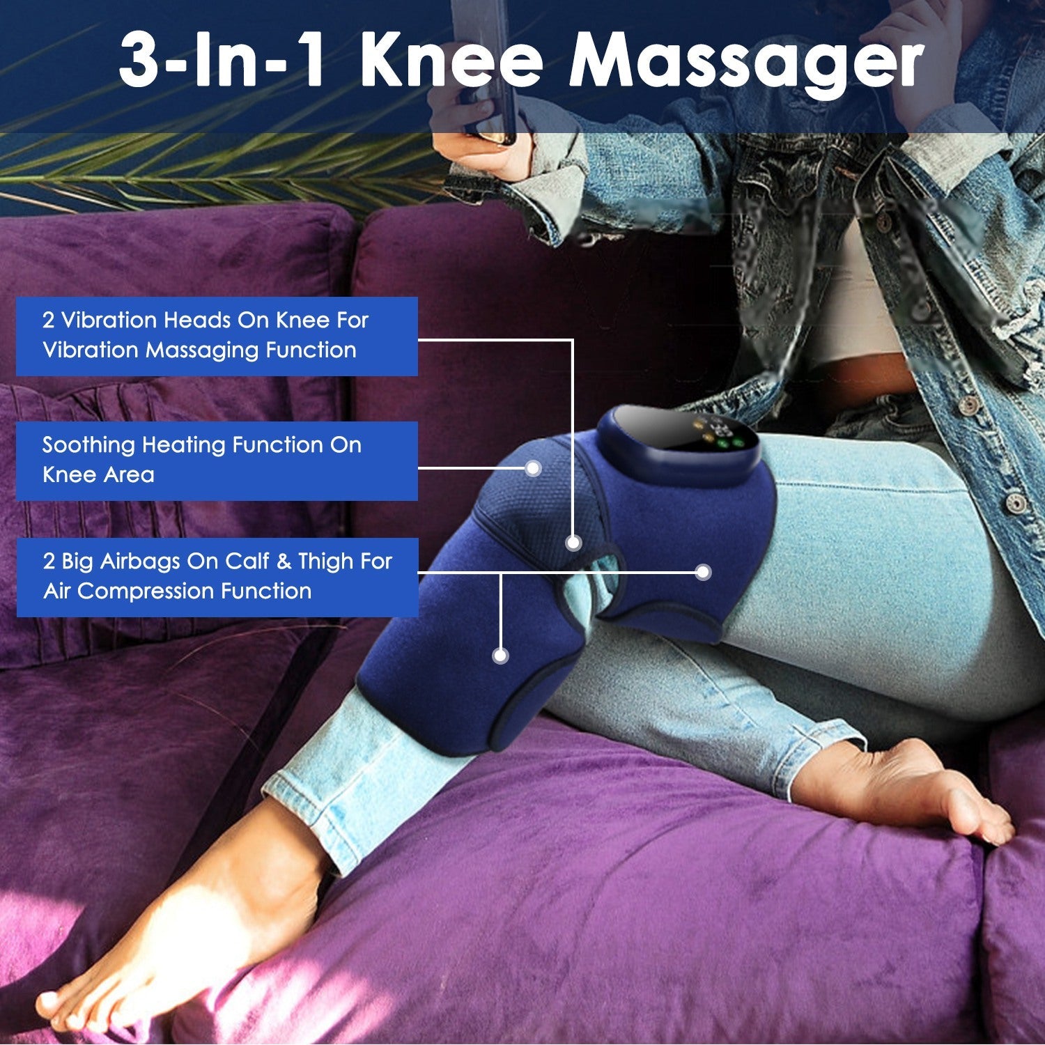 Heated Knee Brace Wrap