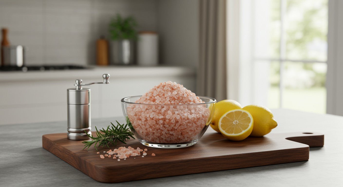 Black Tai Salt Co. brand 100% Authentic Himalayan Salt Nutrient and Mineral Dense Coarse - Gourmet Pure Crystal