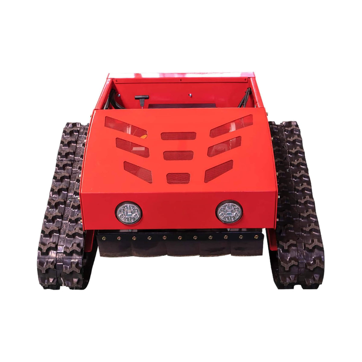 Heavy-Duty Industrial Remote-Controlled Lawn Mower With Adjustable Cutting Height