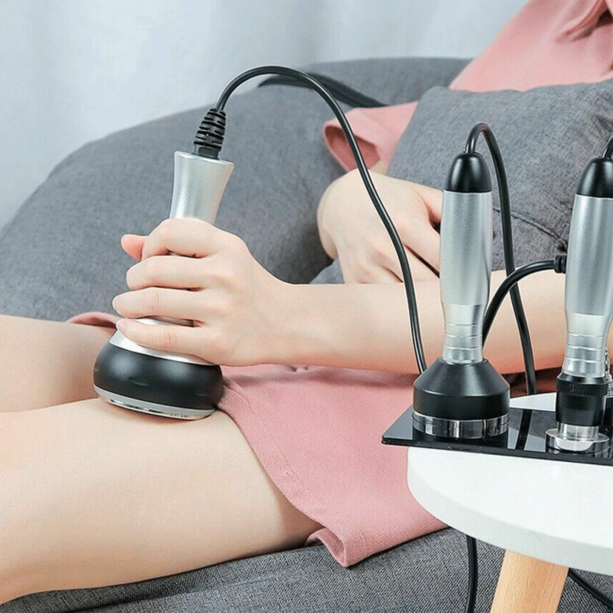 Professional Ultrasonic Cavitation RF Laser Lipo Machine - Fat Reduction & Weight Loss (SAK95112)