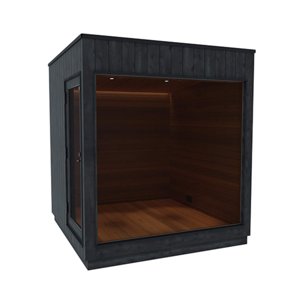ThermaSol Nordic Misty Outdoor Lounge Medium Sauna Cabin