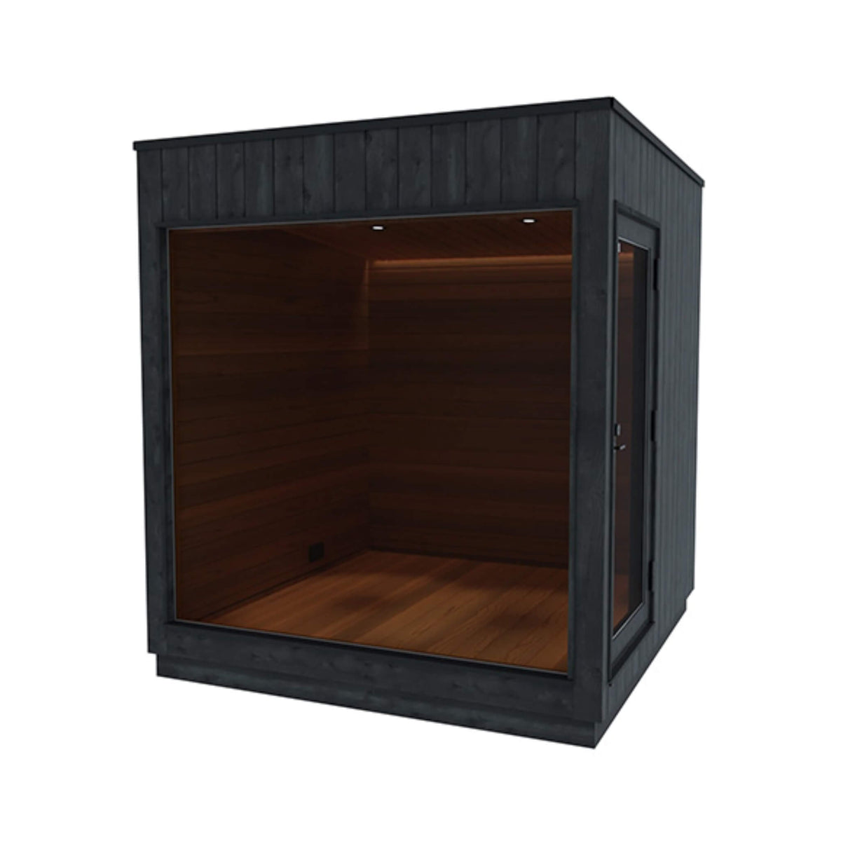 ThermaSol Nordic Misty Outdoor Lounge Medium Sauna Cabin