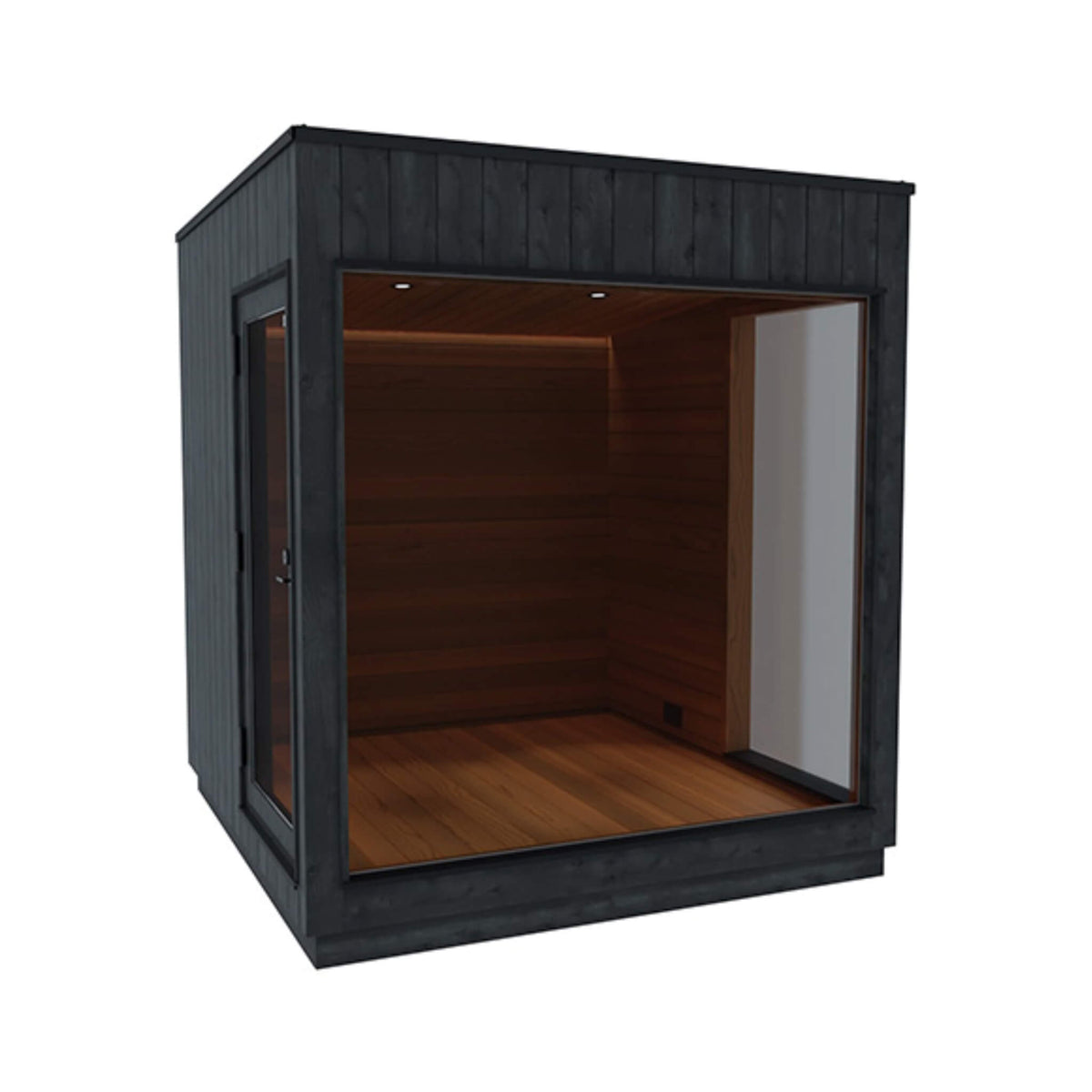 ThermaSol Nordic Misty Outdoor Lounge Medium Sauna Cabin