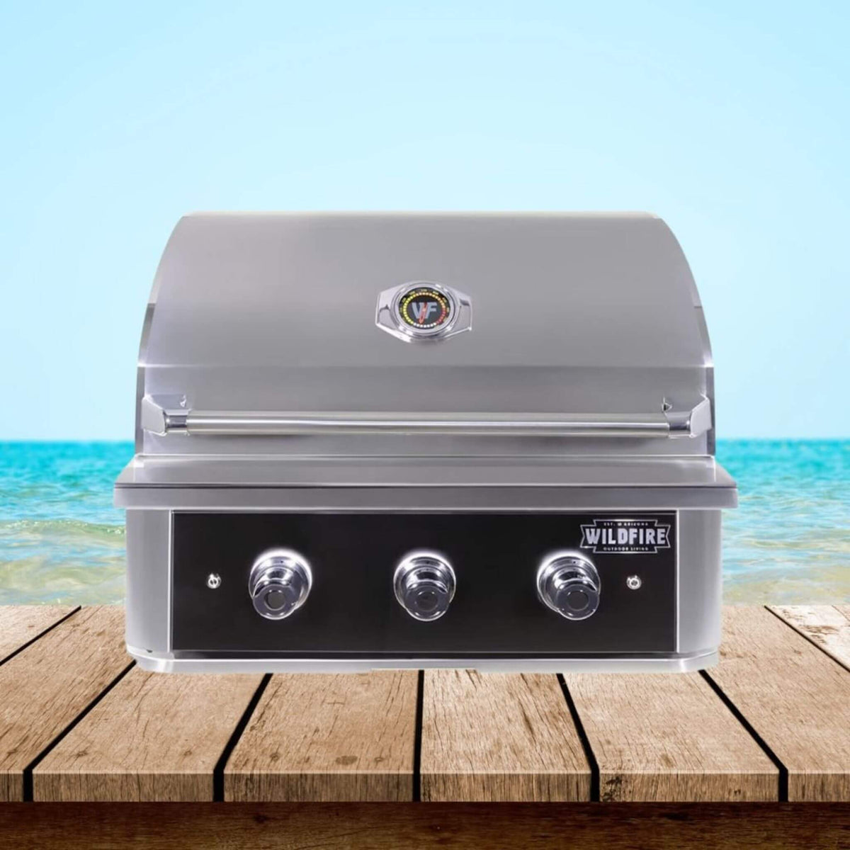 Wildfire Outdoor Living Ranch Pro 30-Inch 304 Stainless Steel Grill