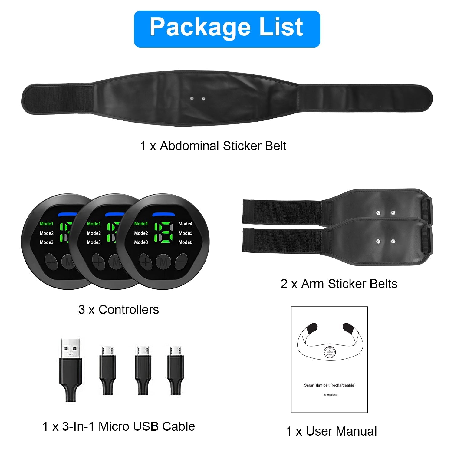 Muscle Stimulator Abdominal Toning Belt