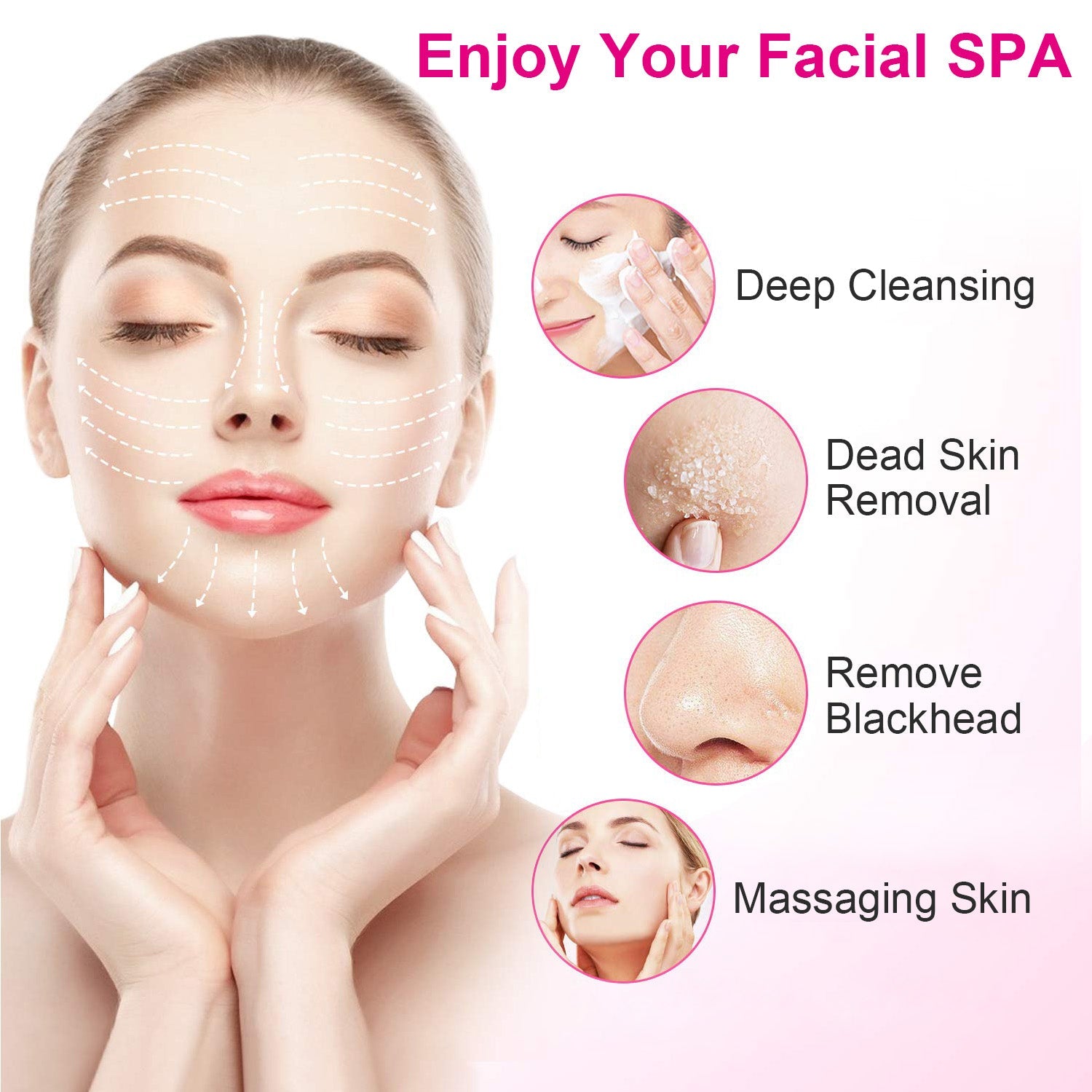 5-In-1 Facial Deep Cleansing Brush Set