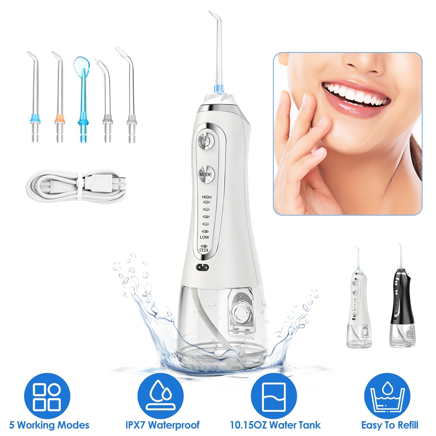 Portable Dental Flosser