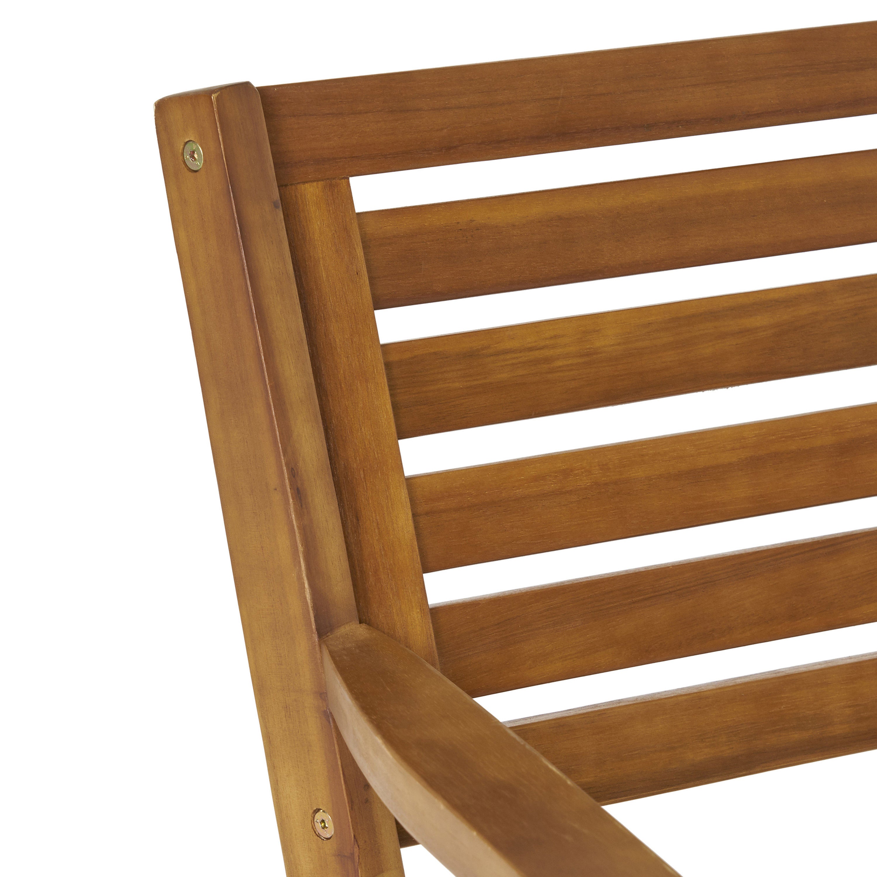 Hermosa 5-Piece Acacia Wood Outdoor Dining Set