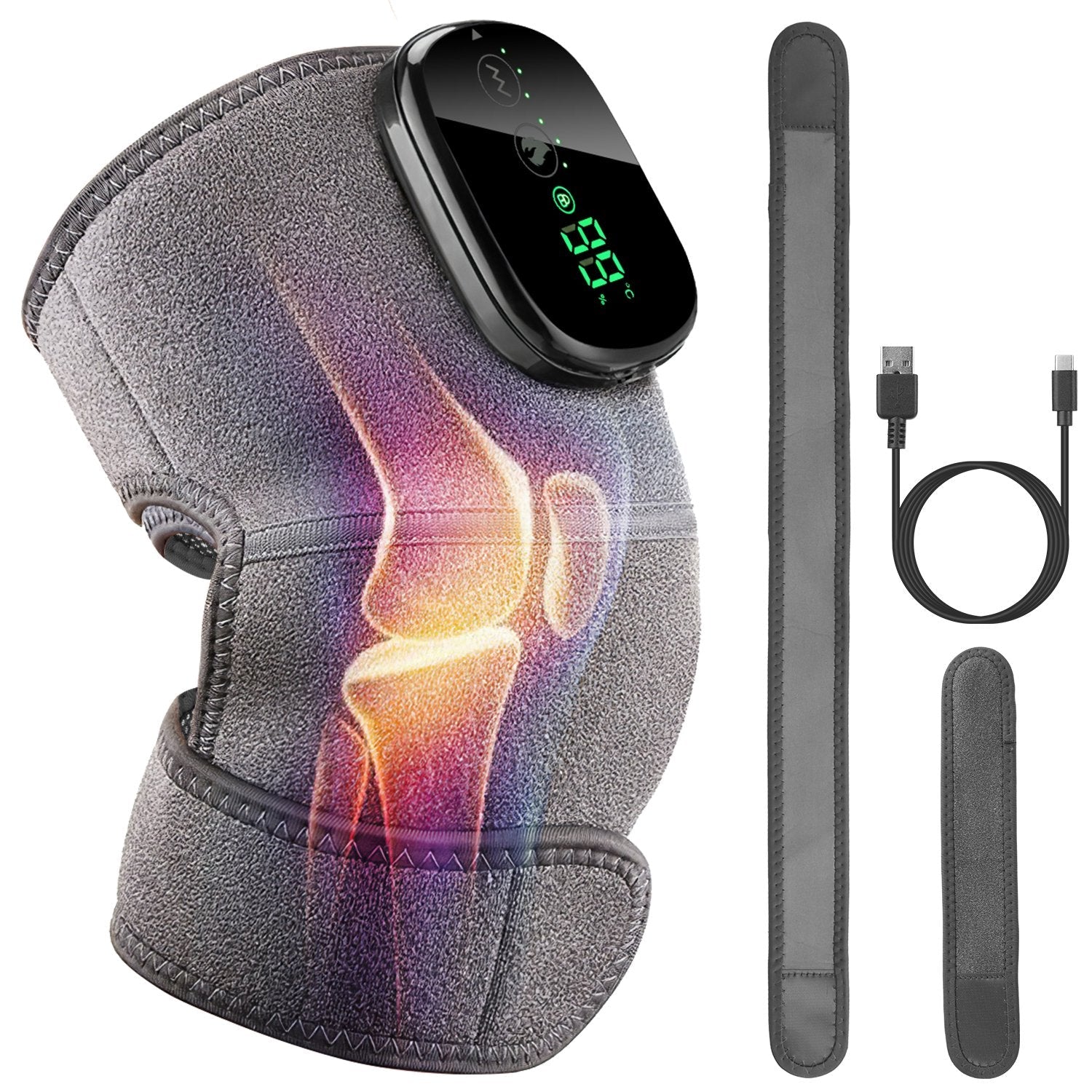 3-In-1 Heated Knee Massager