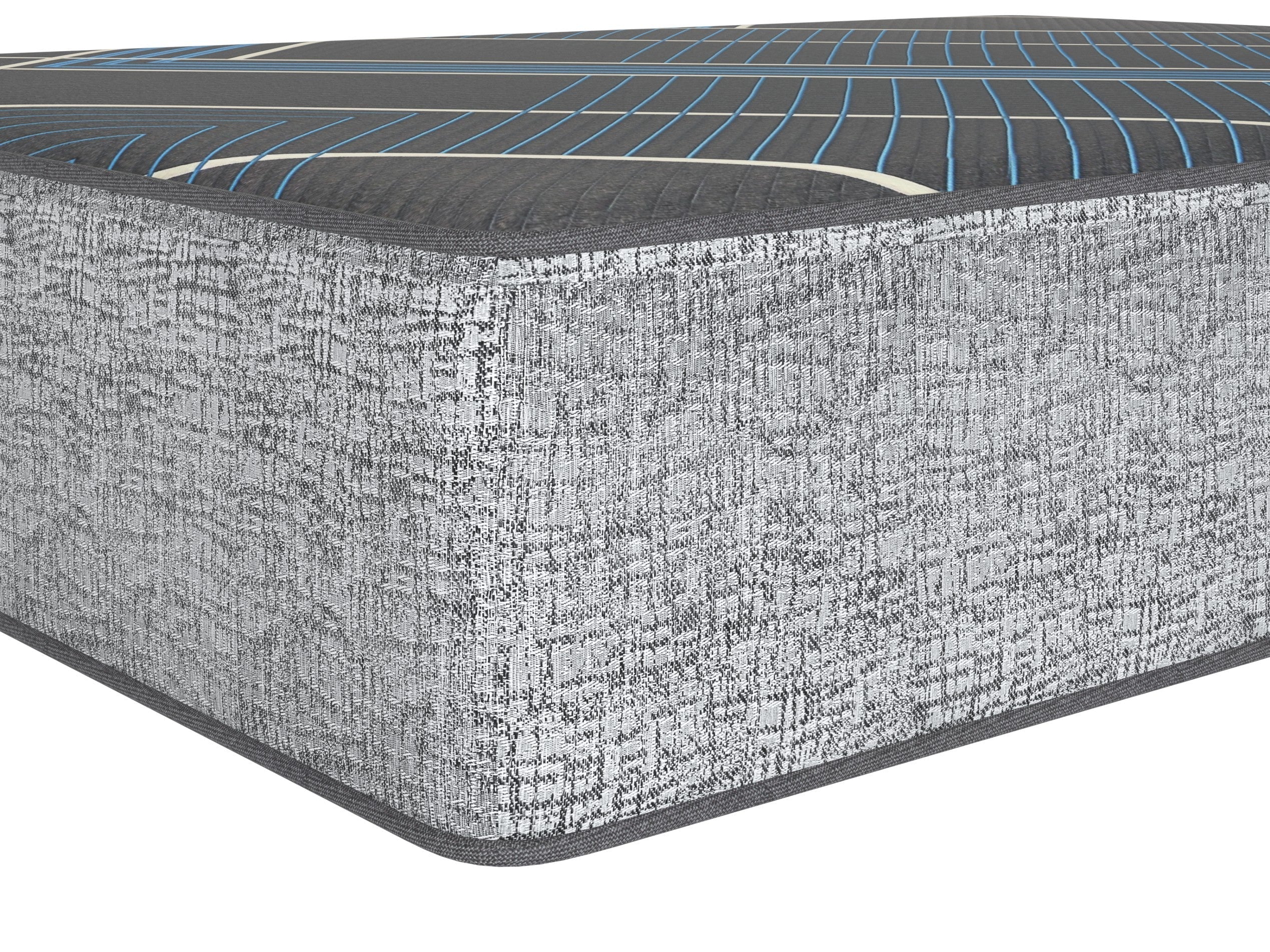 Tempagel by restonic 13' smooth top, plush mattress