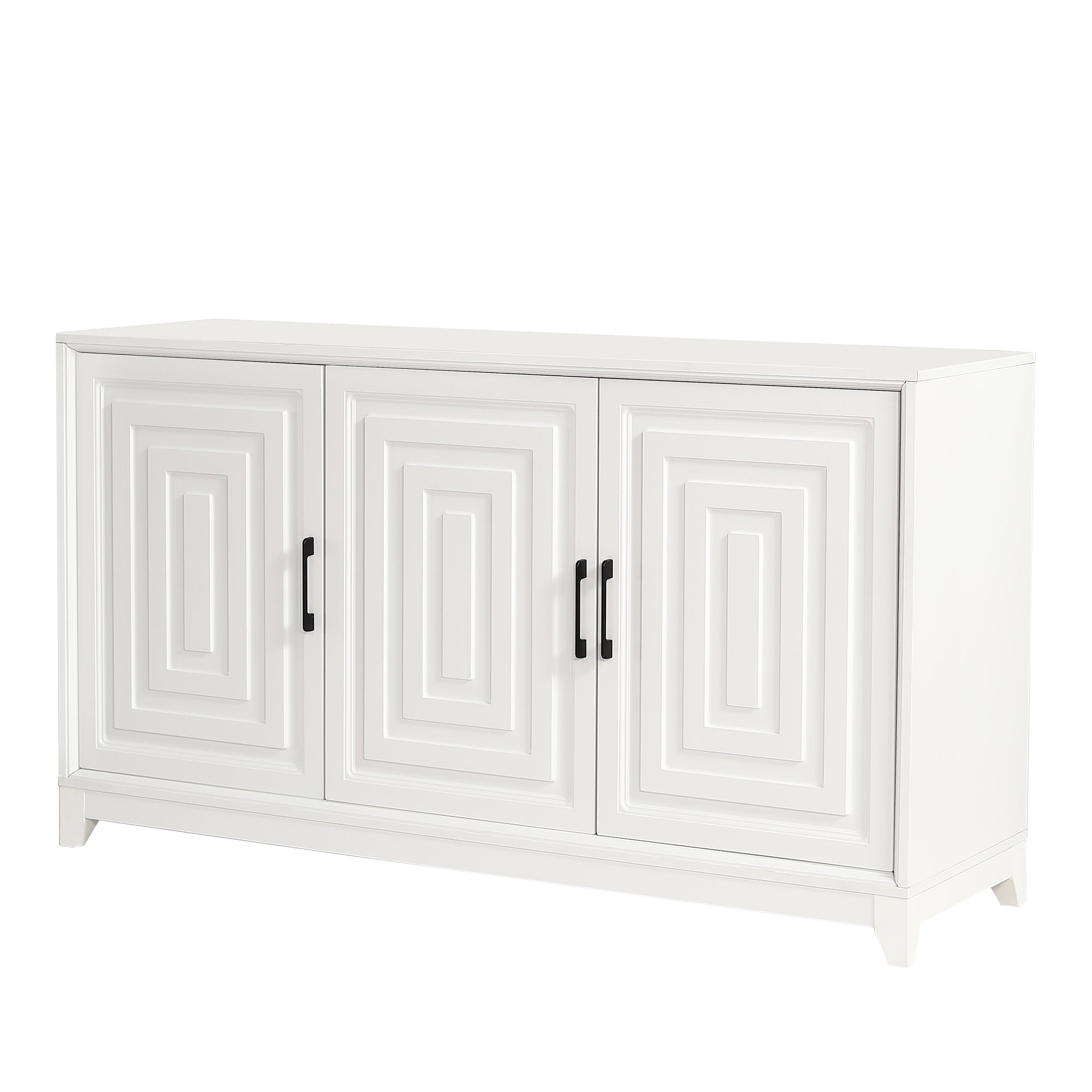 TV Stand for TVs up to 65 Inches, Modern Entertainment Center Media Console
