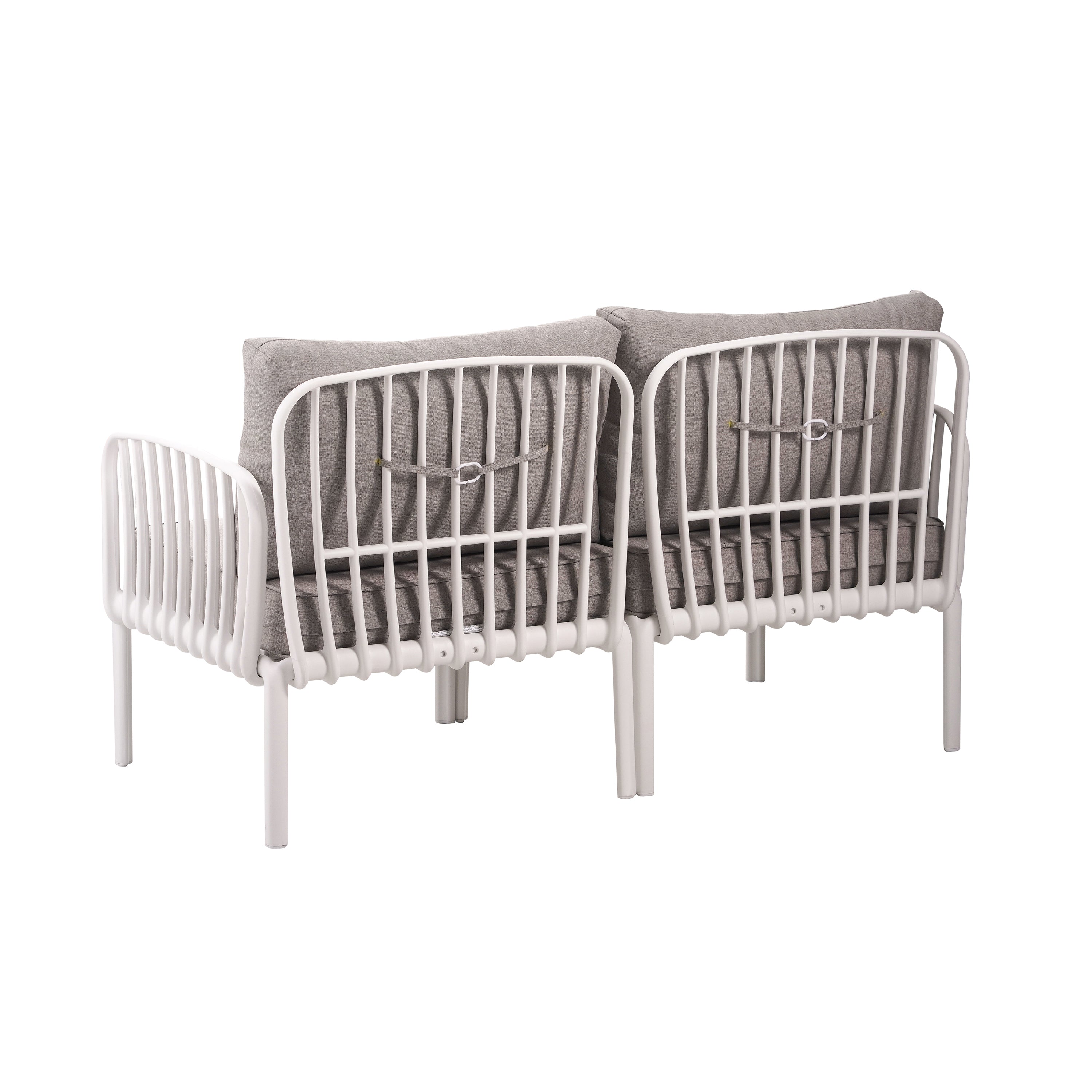 The Modular All-Weather Resin Sofa Ensemble by Christopher Knight Home