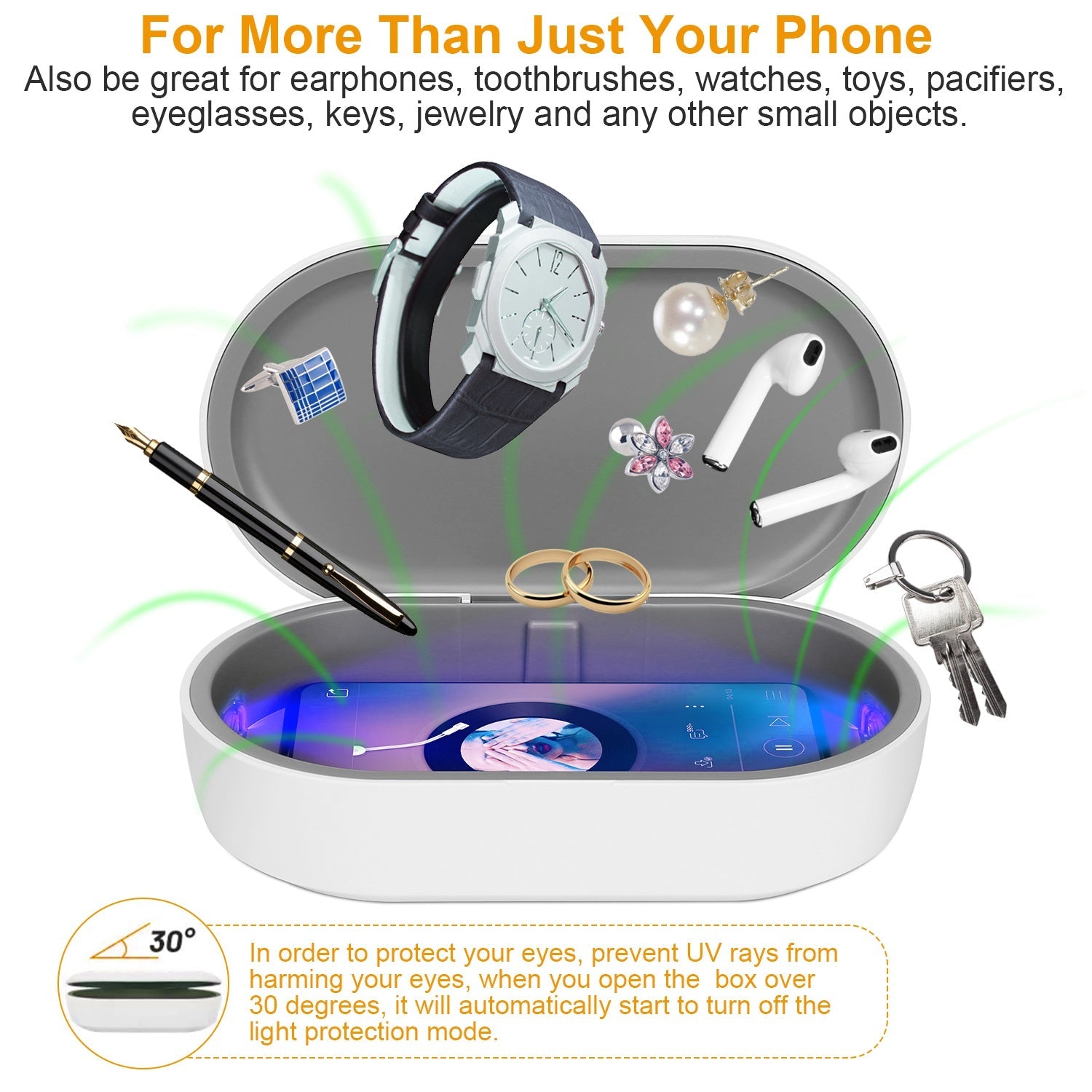 Wireless Charging Disinfection Lamp