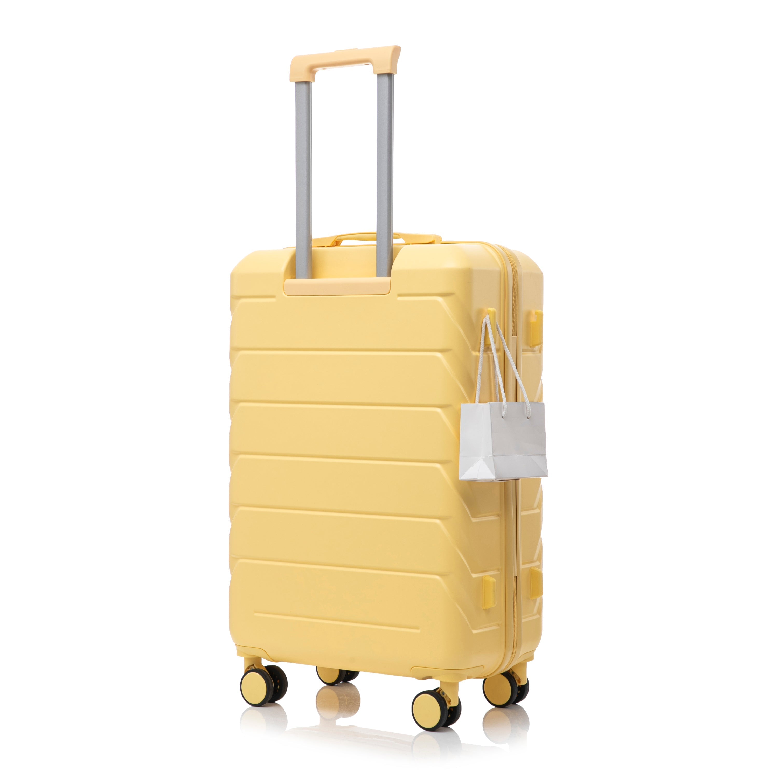 Set 3PCs 20'/24'/28' ABS Spinner Wheel Luggage - Yellow