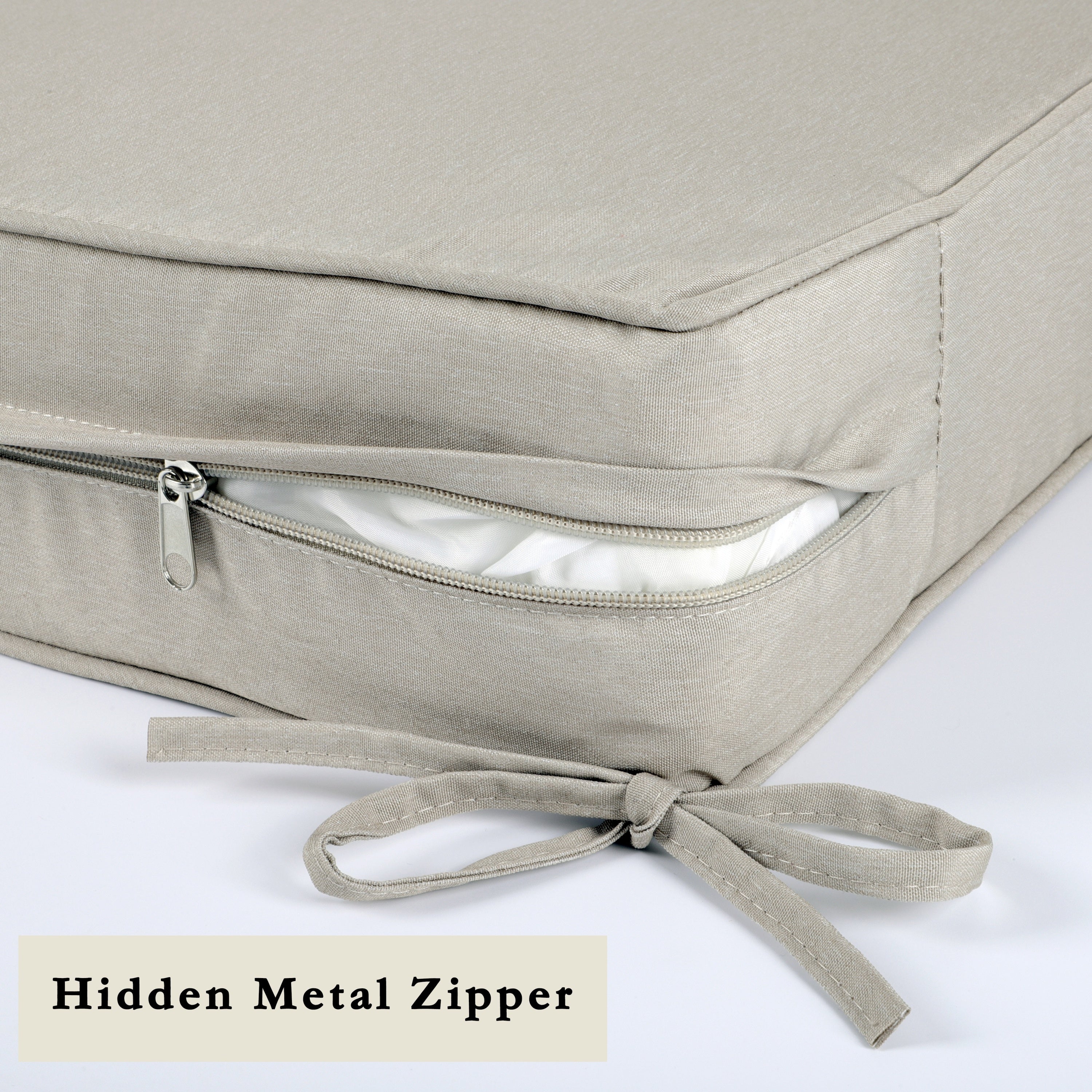 Outdoor Deep Seat Cushions for Patio Furniture Waterproof Set