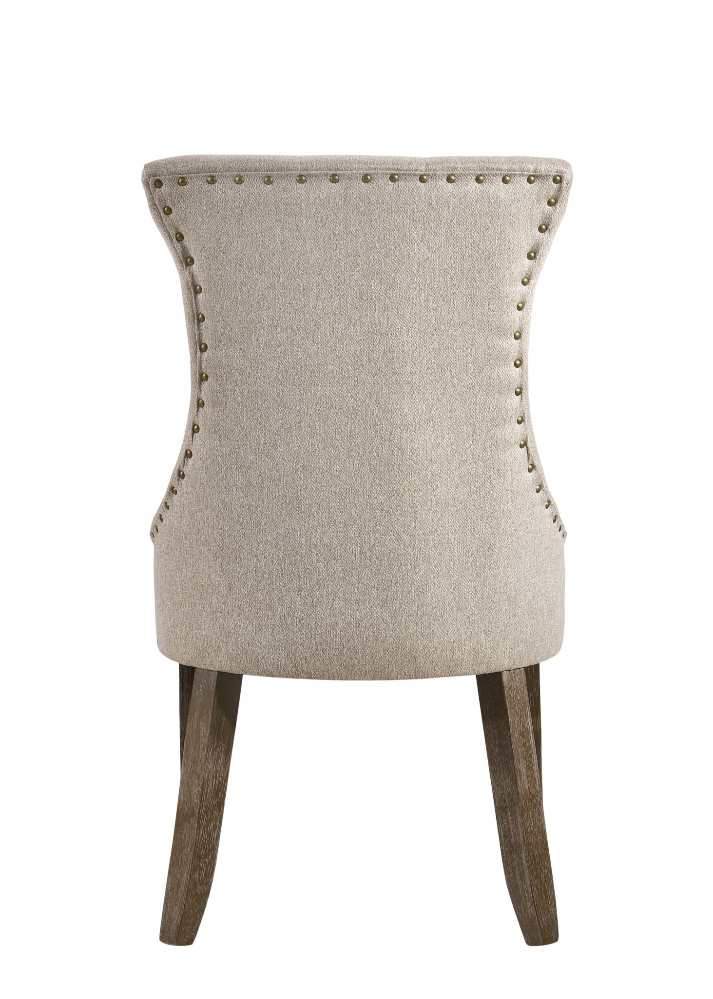 Gabrian Two Tone Reclaimed Side Chair (Set of 2) - Beige / Gray
