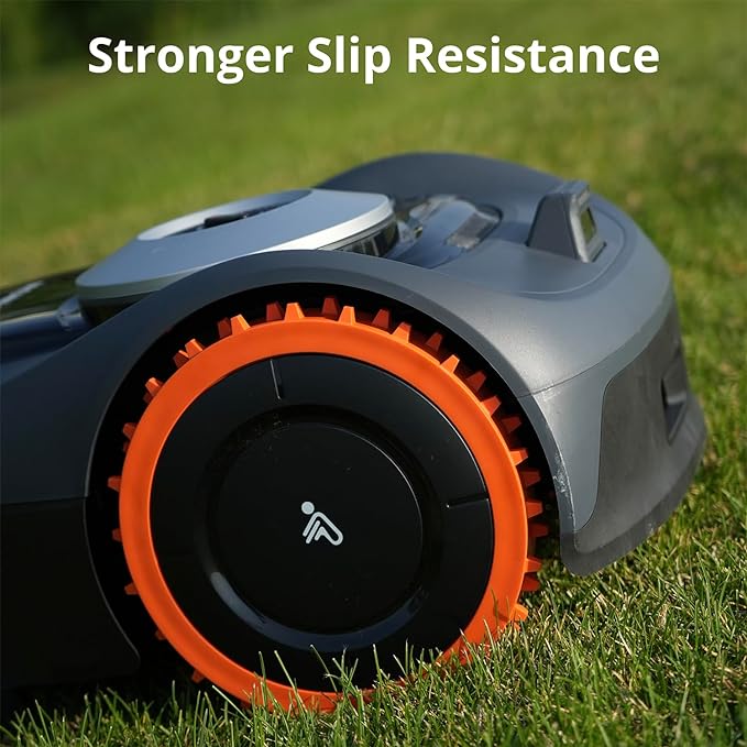 Segway Navimow Robust Off-Road Wheels with Spikes for Segway Navimow i Series – Superior Traction on Slopes and Mud