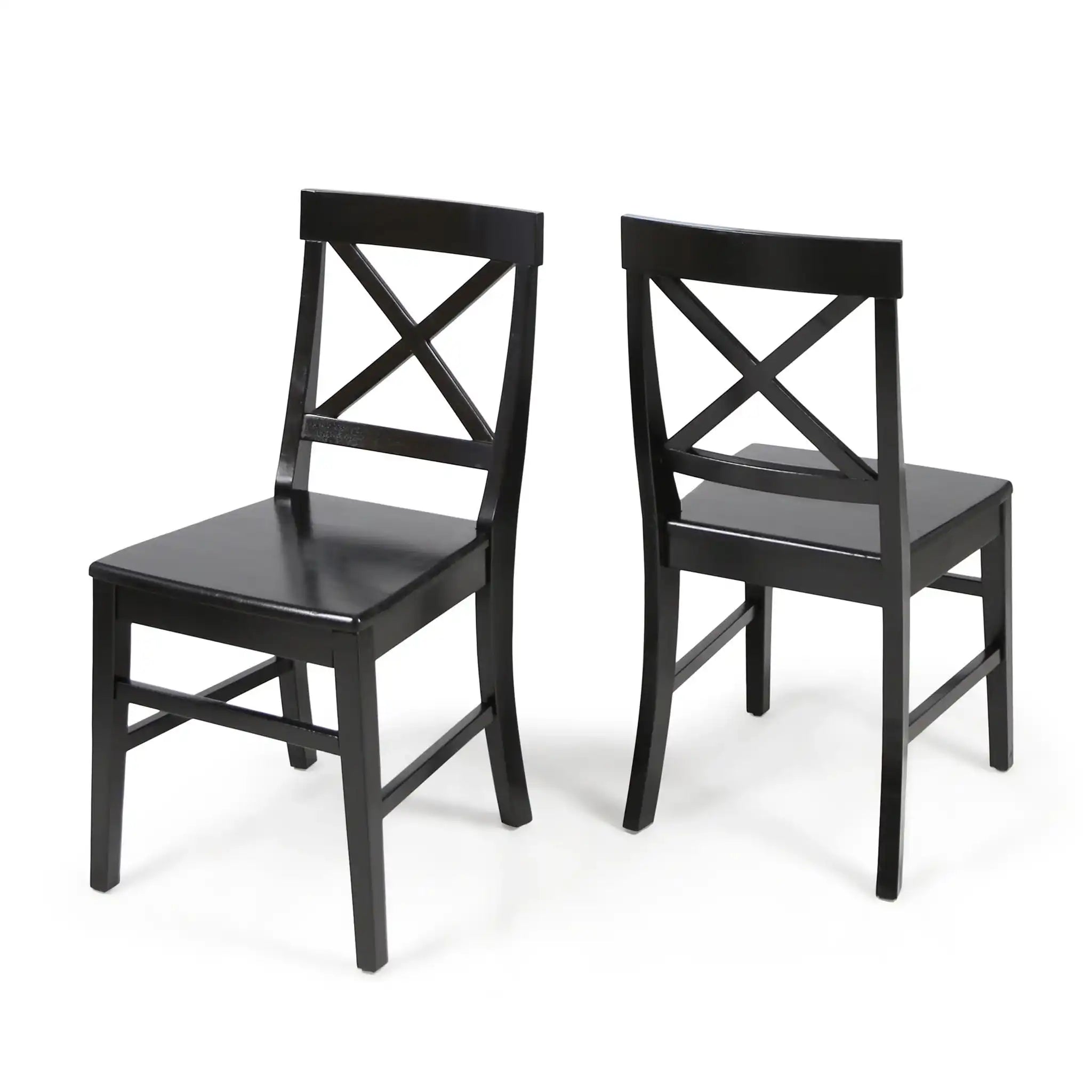 Plethora Dining Chair With X-Shaped Back (Set of 2)
